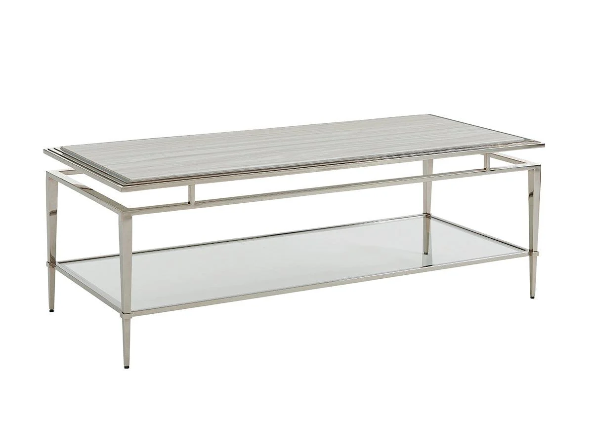 Ariana Athene Stainless Cocktail Table - Remutear