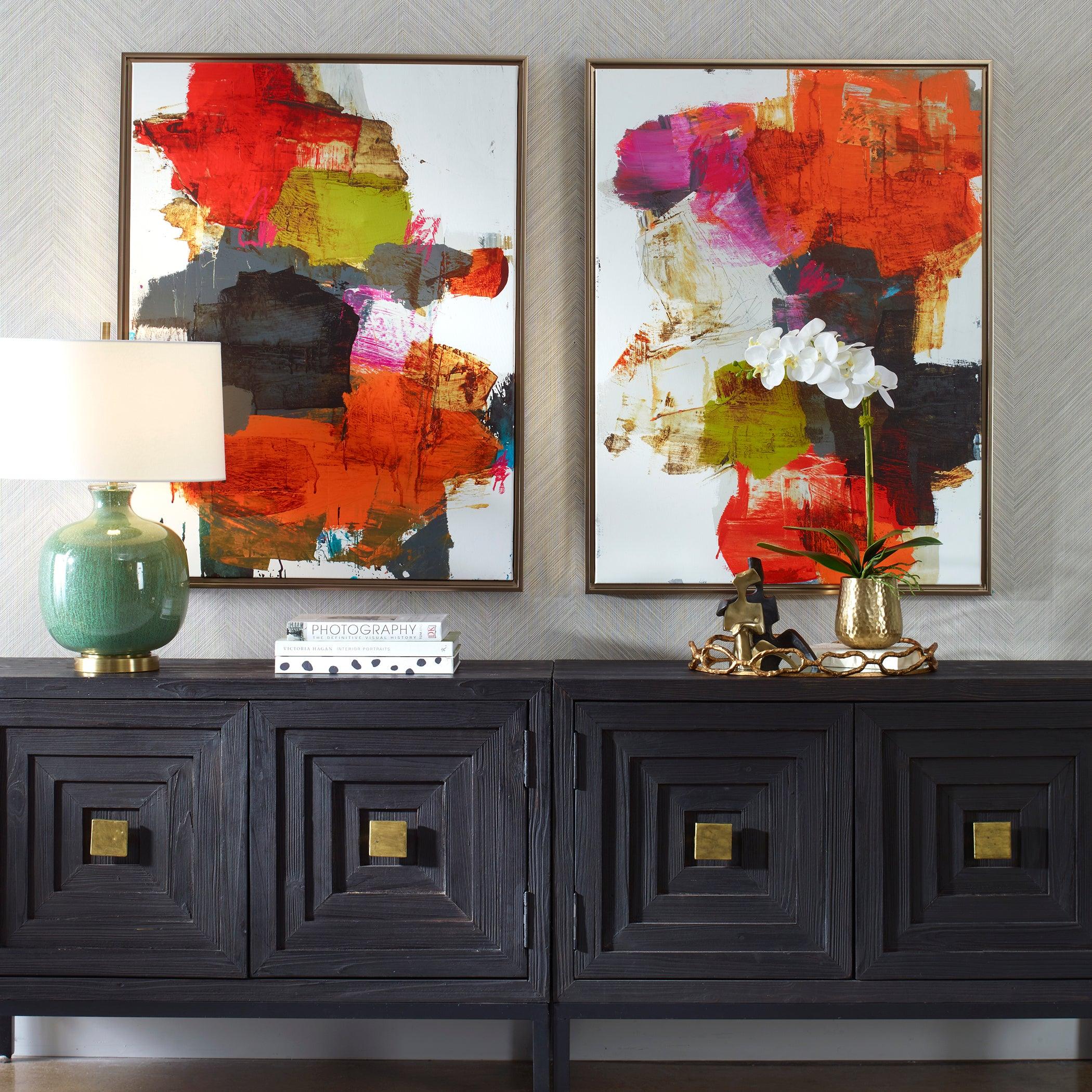 Tried And True Framed Abstract Art, S/2 - Remutear