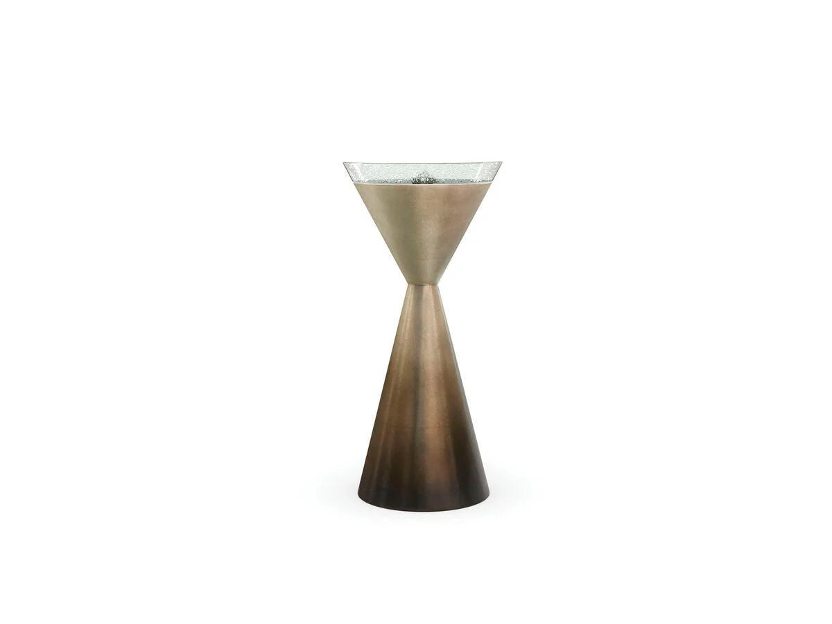 SPY GLASS ACCENT TABLE - Remutear