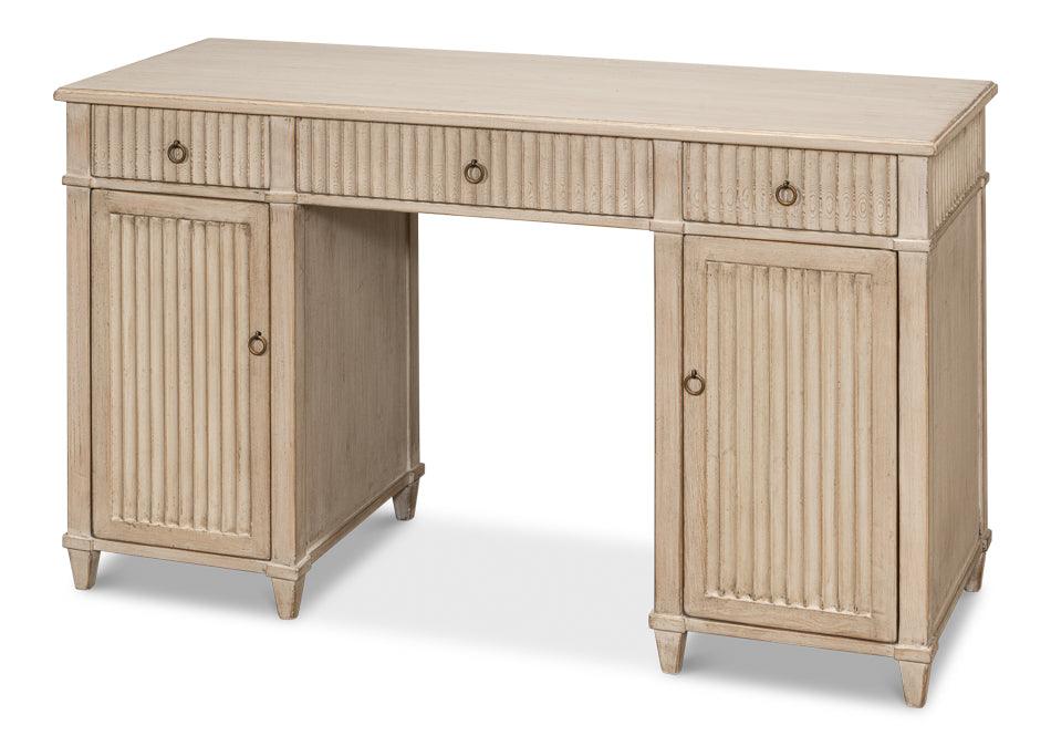 Inspire Desk - Stone Grey - Remutear