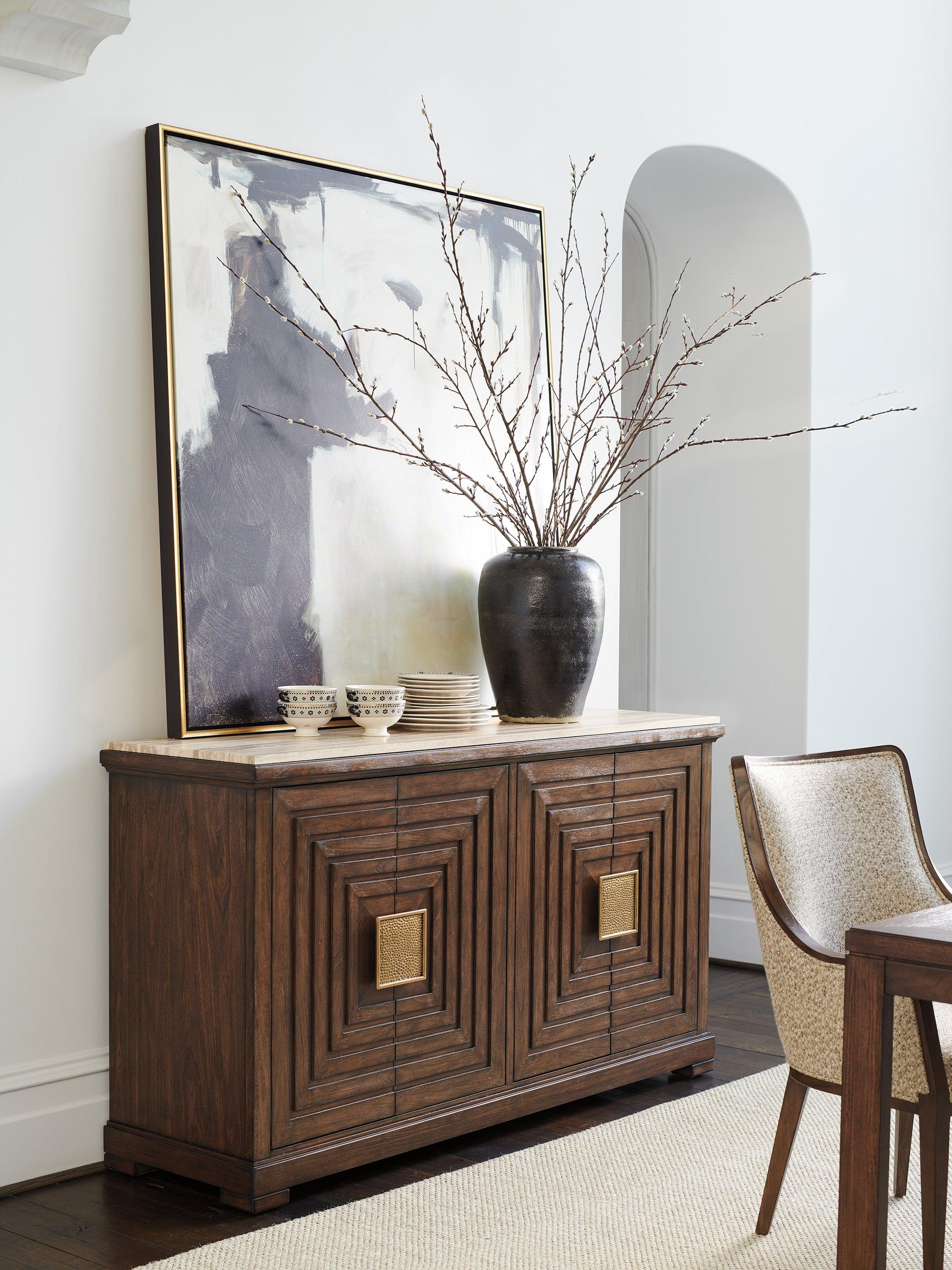 Silverado Los Gatos Buffet With Stone Top - Remutear