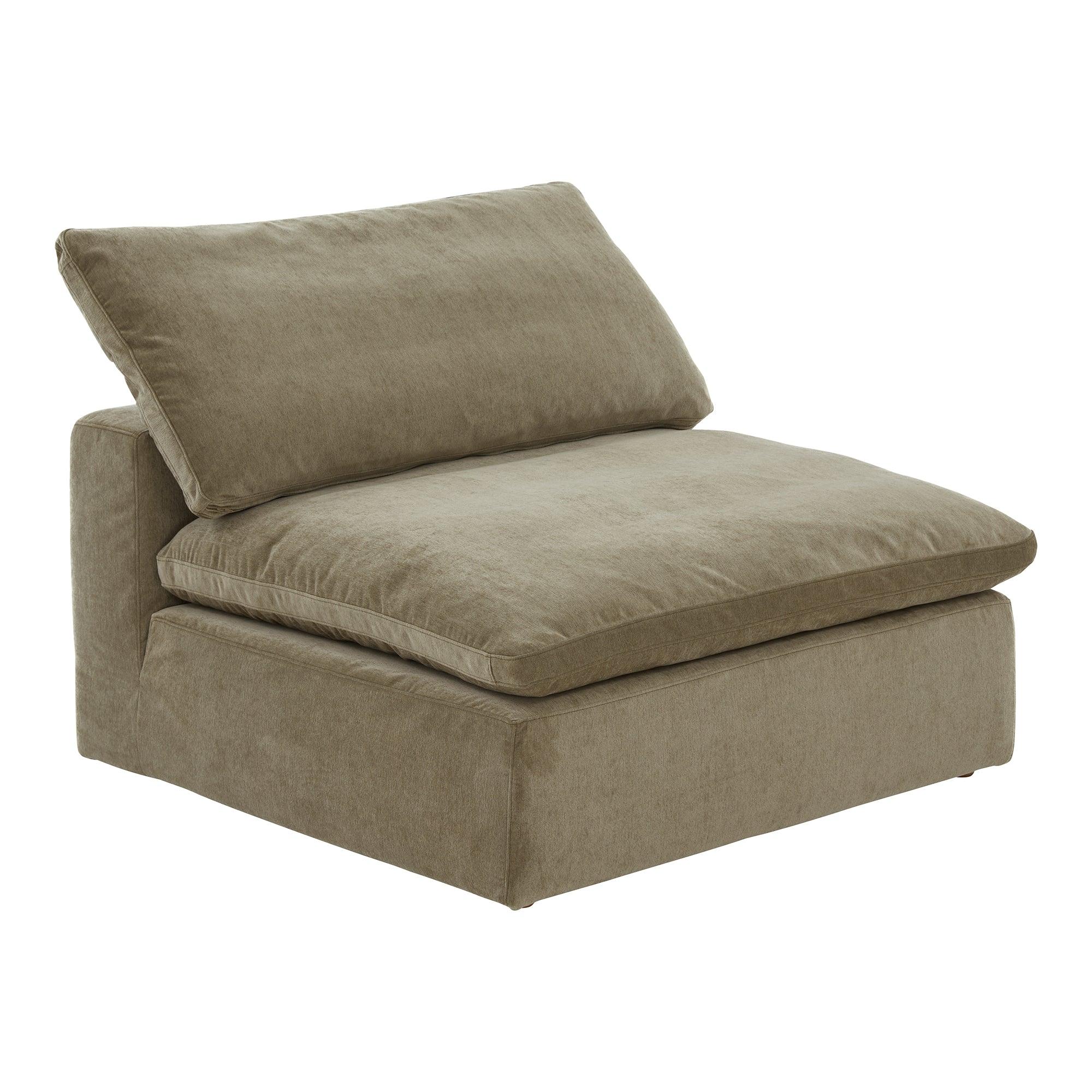 Clay Slipper Chair Performance Fabric Desert Sage - Remutear