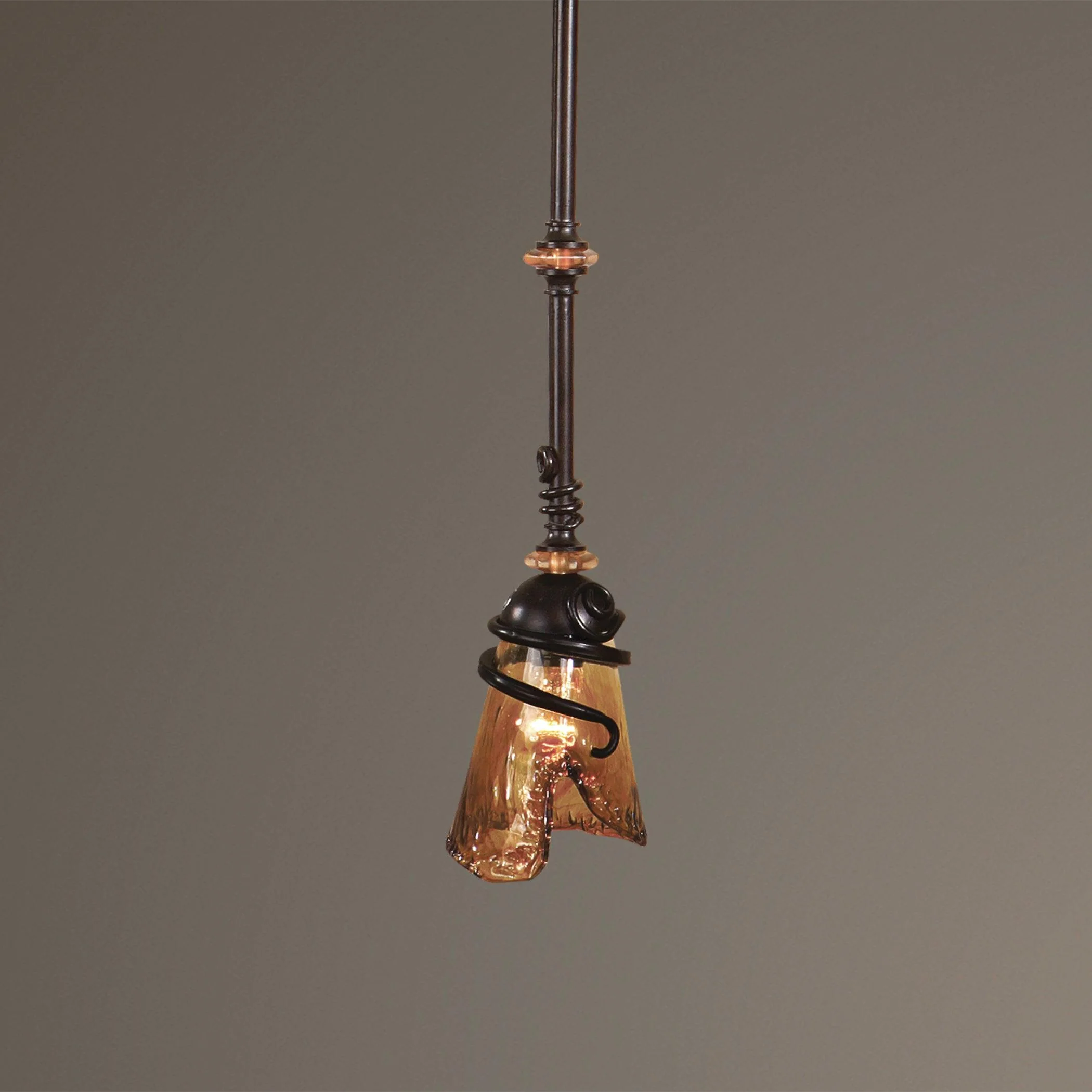 VITALIA OIL RUBBED BRONZE MINI PENDANT - Remutear