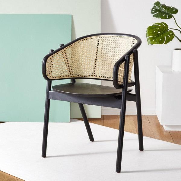 EMMY RATTAN BACK DINING CHAIR - Remutear