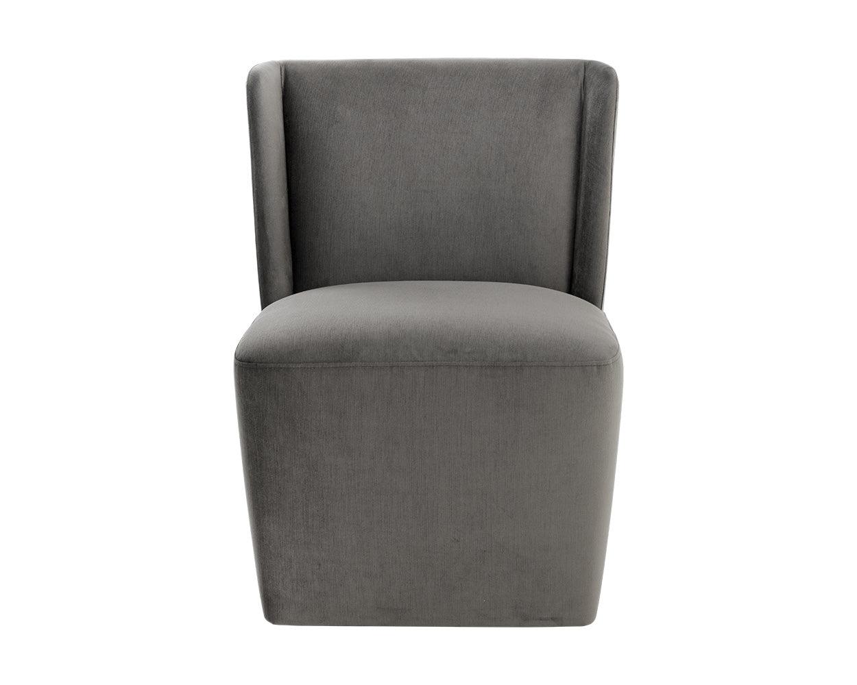 Amita Wheeled Dining Chair - Remutear