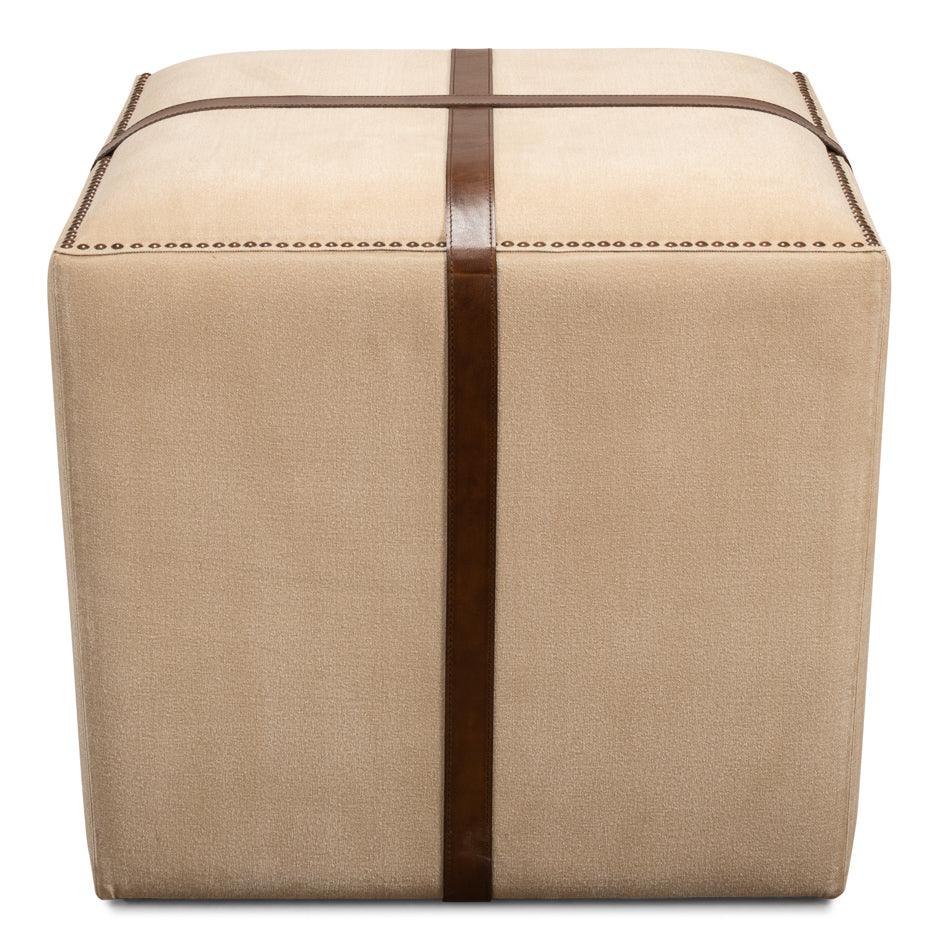 Strap Canvas & Leather Stool - Remutear