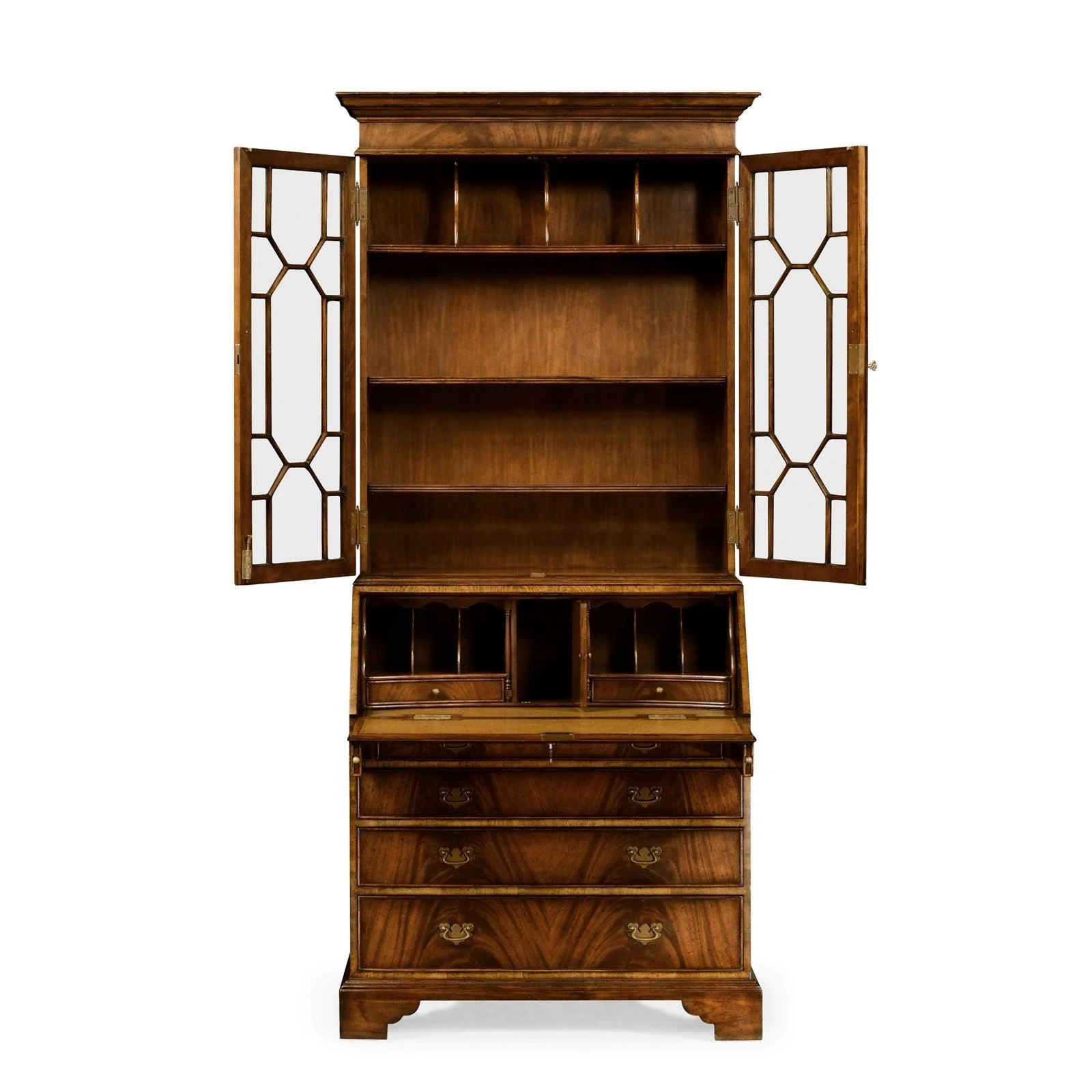 Buckingham Georgian Mahogany Secretary - Remutear