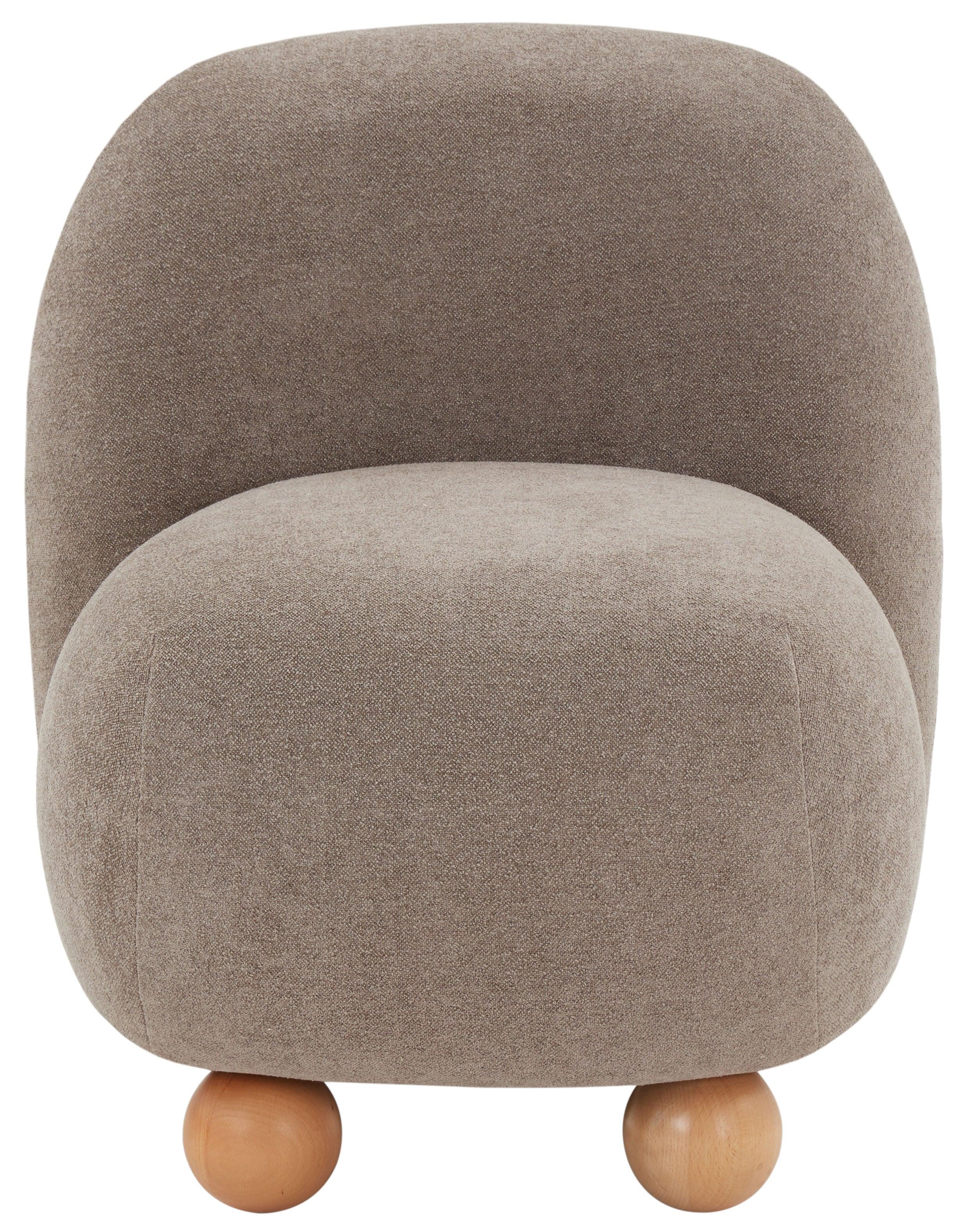 Kalia Boucle Bun Foot Accent Chair - Remutear