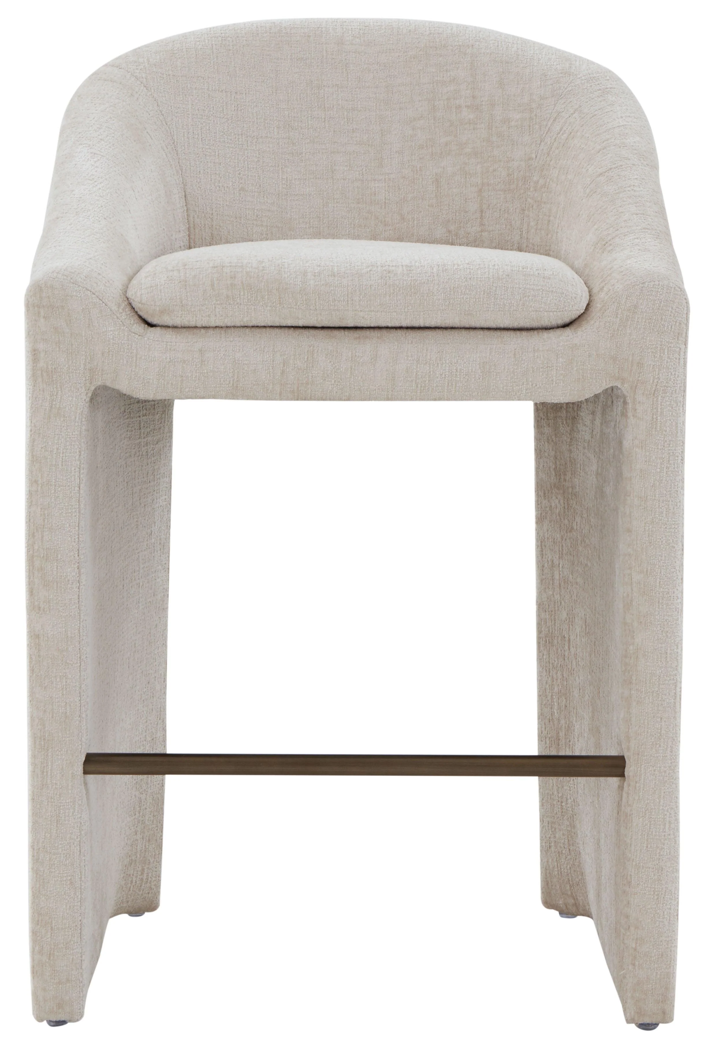 Kagan Chenille Barstool - Remutear