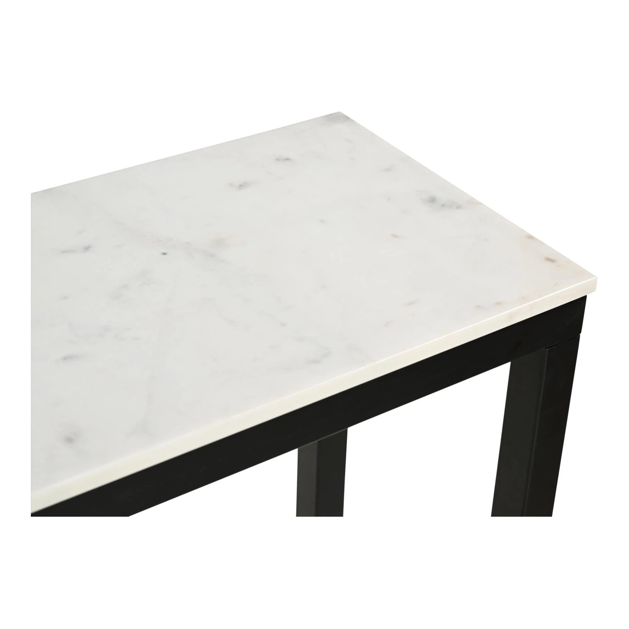Parson Console Table White Marble - Remutear