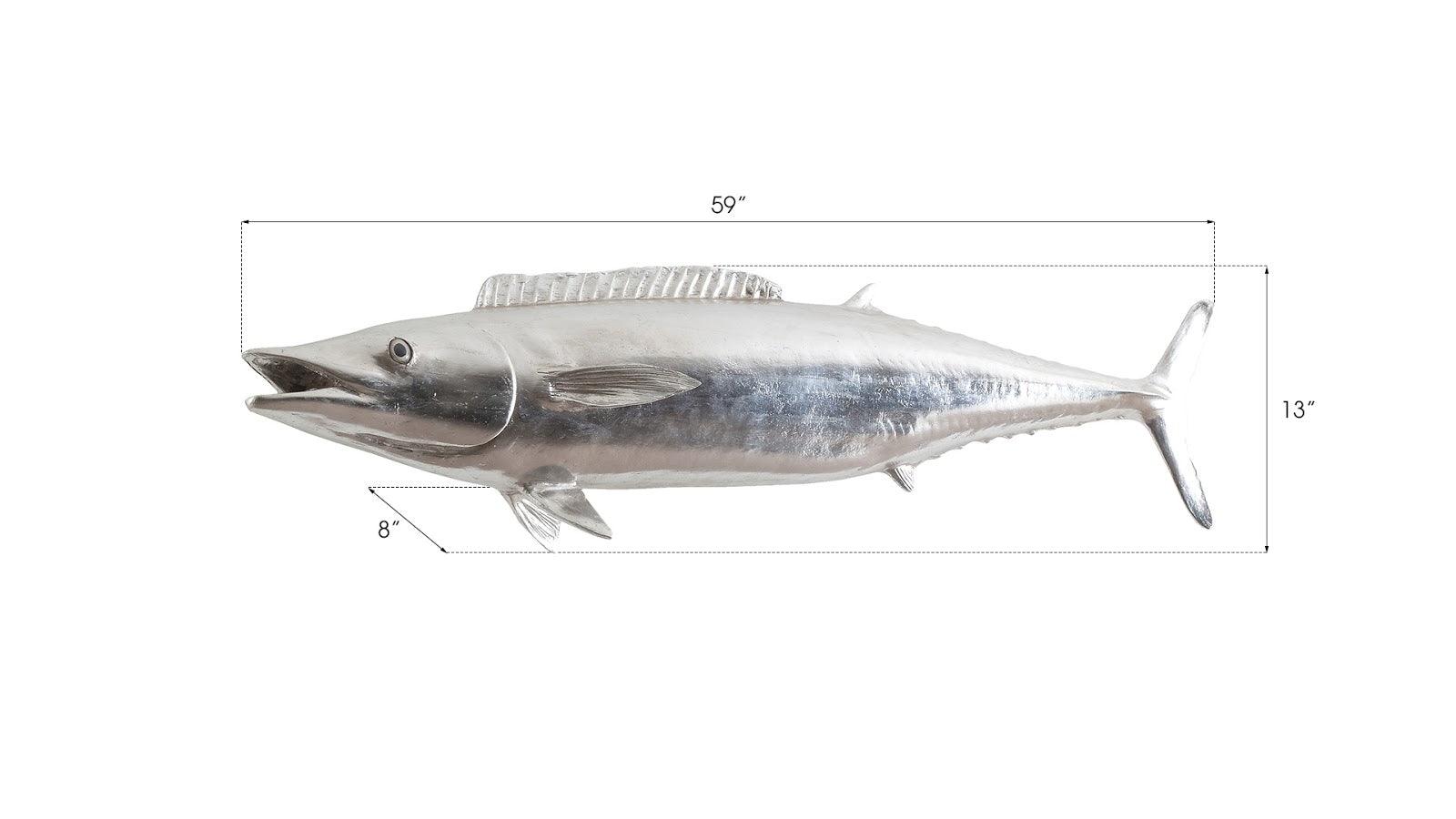 Wahoo Fish, Silver Leaf - Remutear