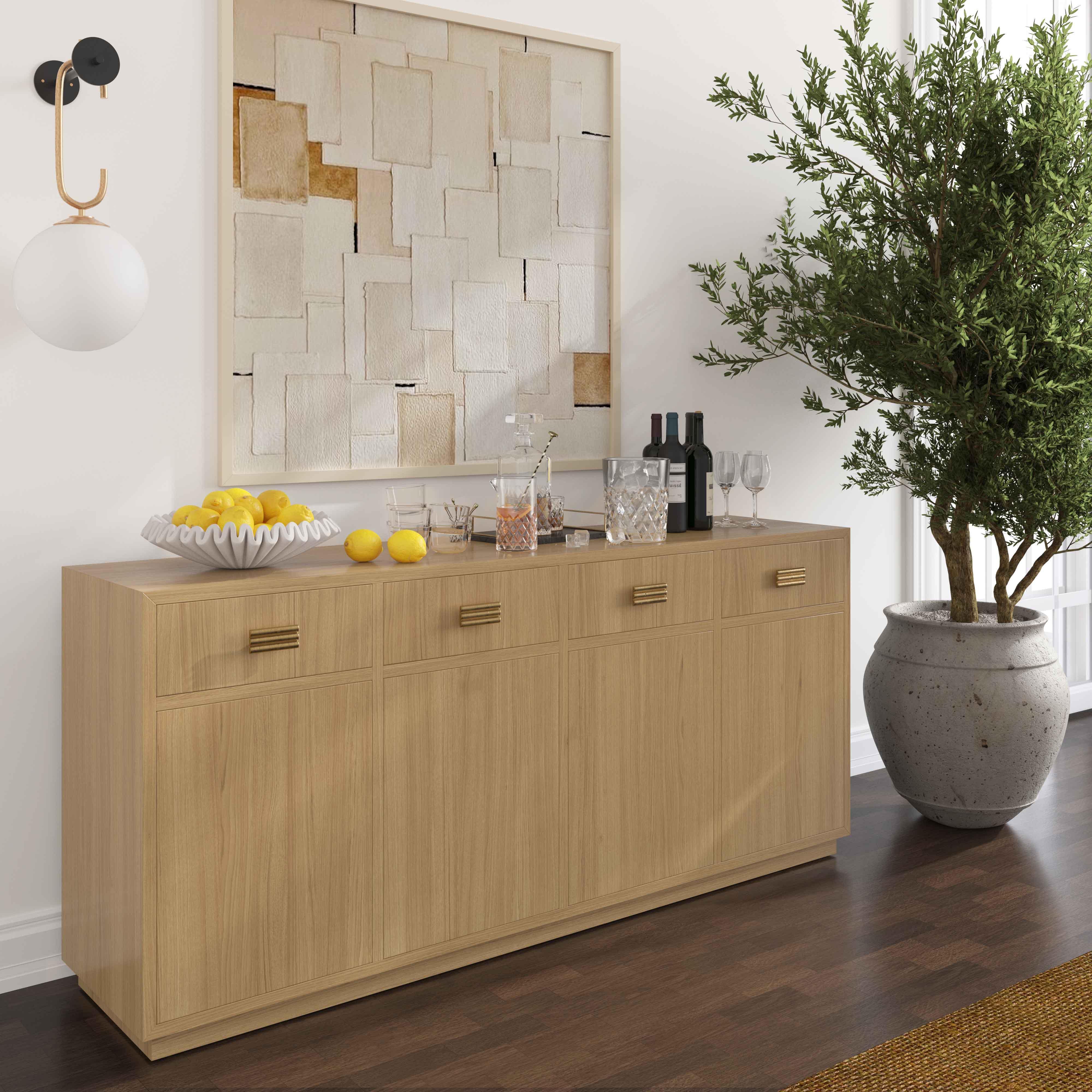 Aria Natural Oak Buffet - Remutear