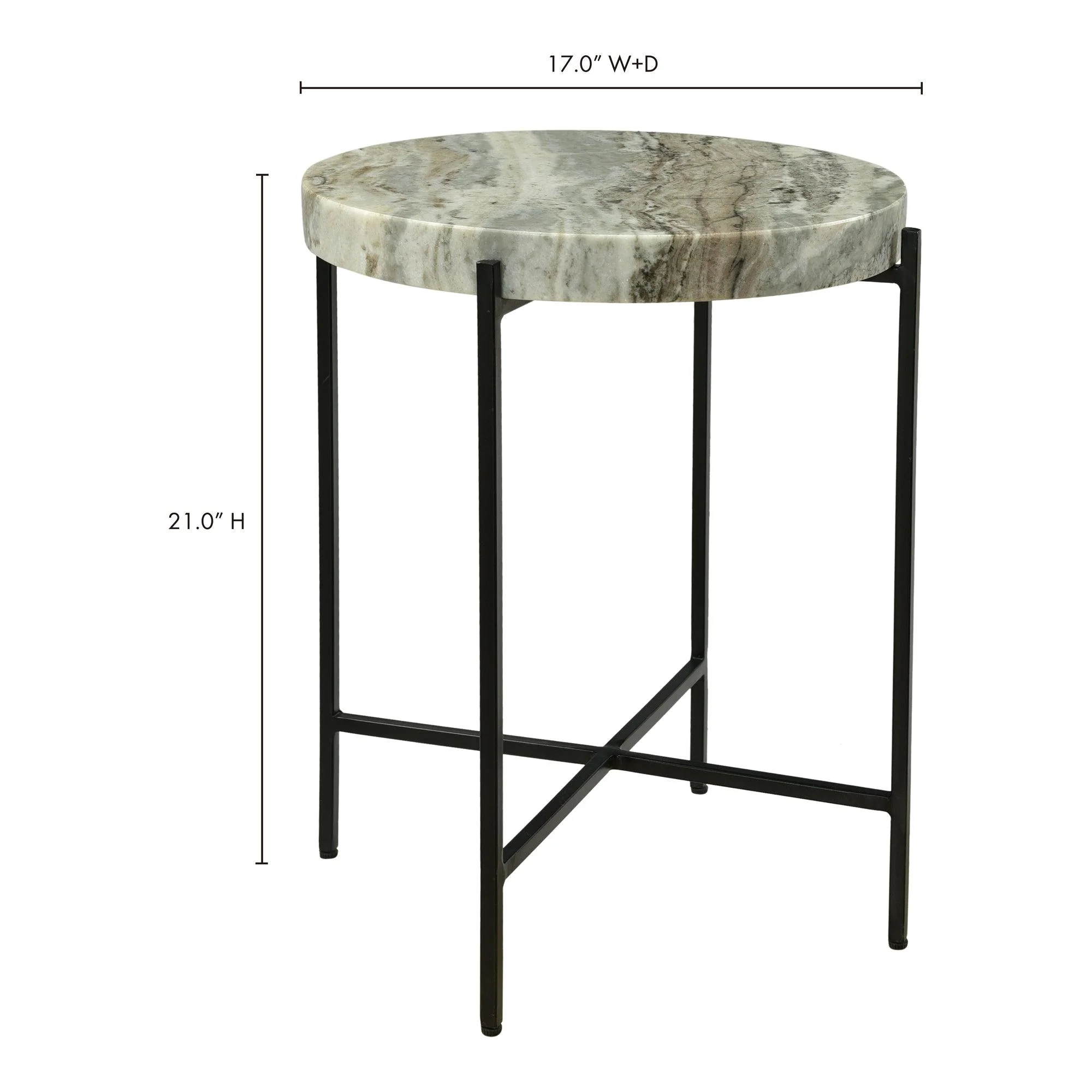 Cirque Accent Table Sand - Remutear
