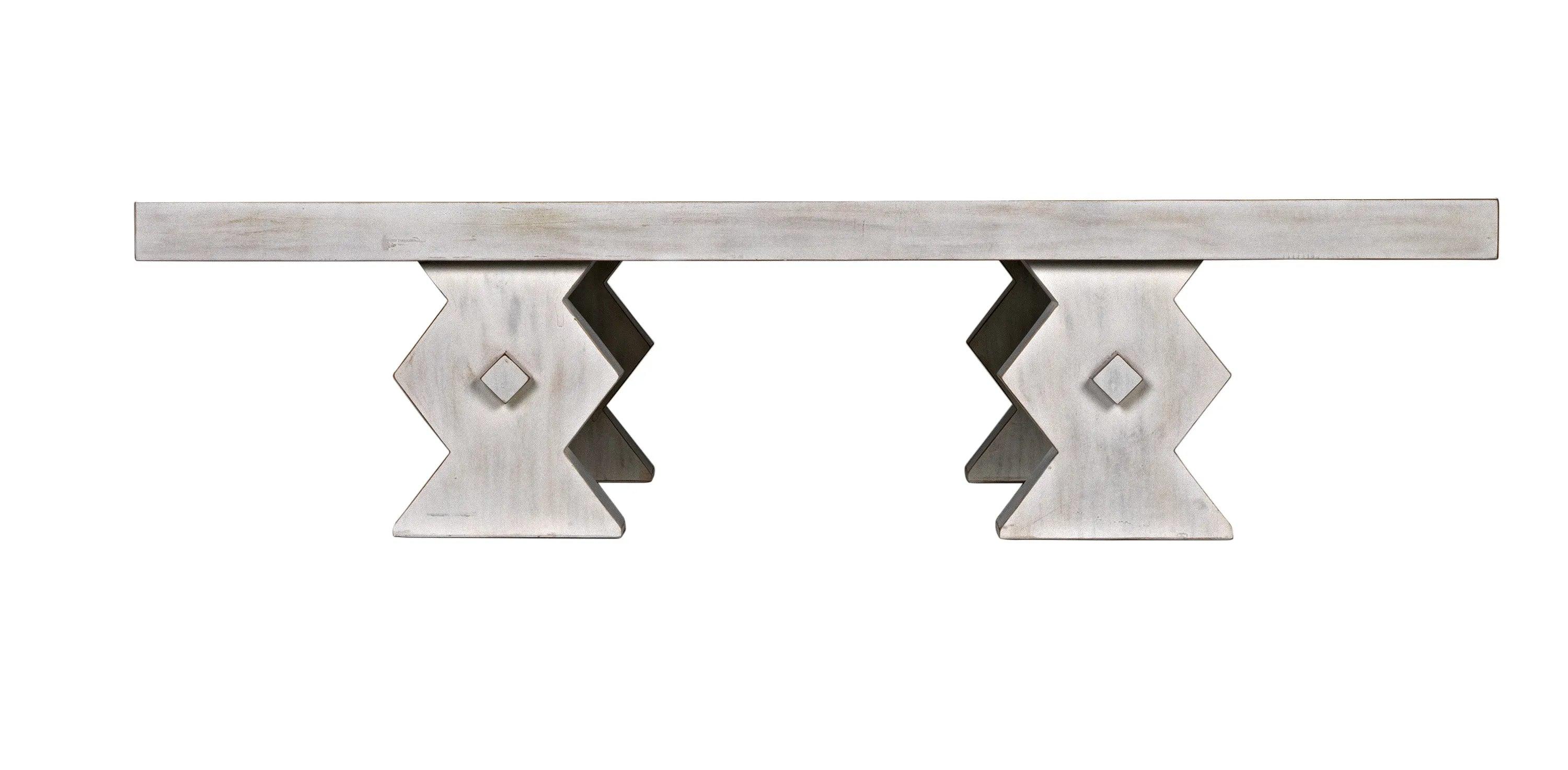 Suzu Coffee Table, White Wash - Remutear