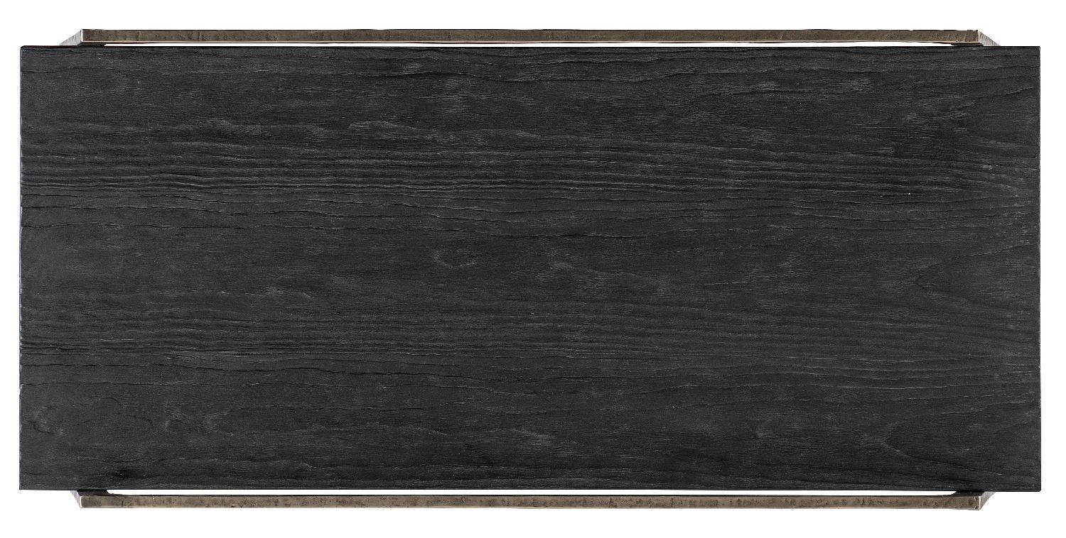 Chapman Shou Sugi Ban Rectangle Cocktail Table - Remutear