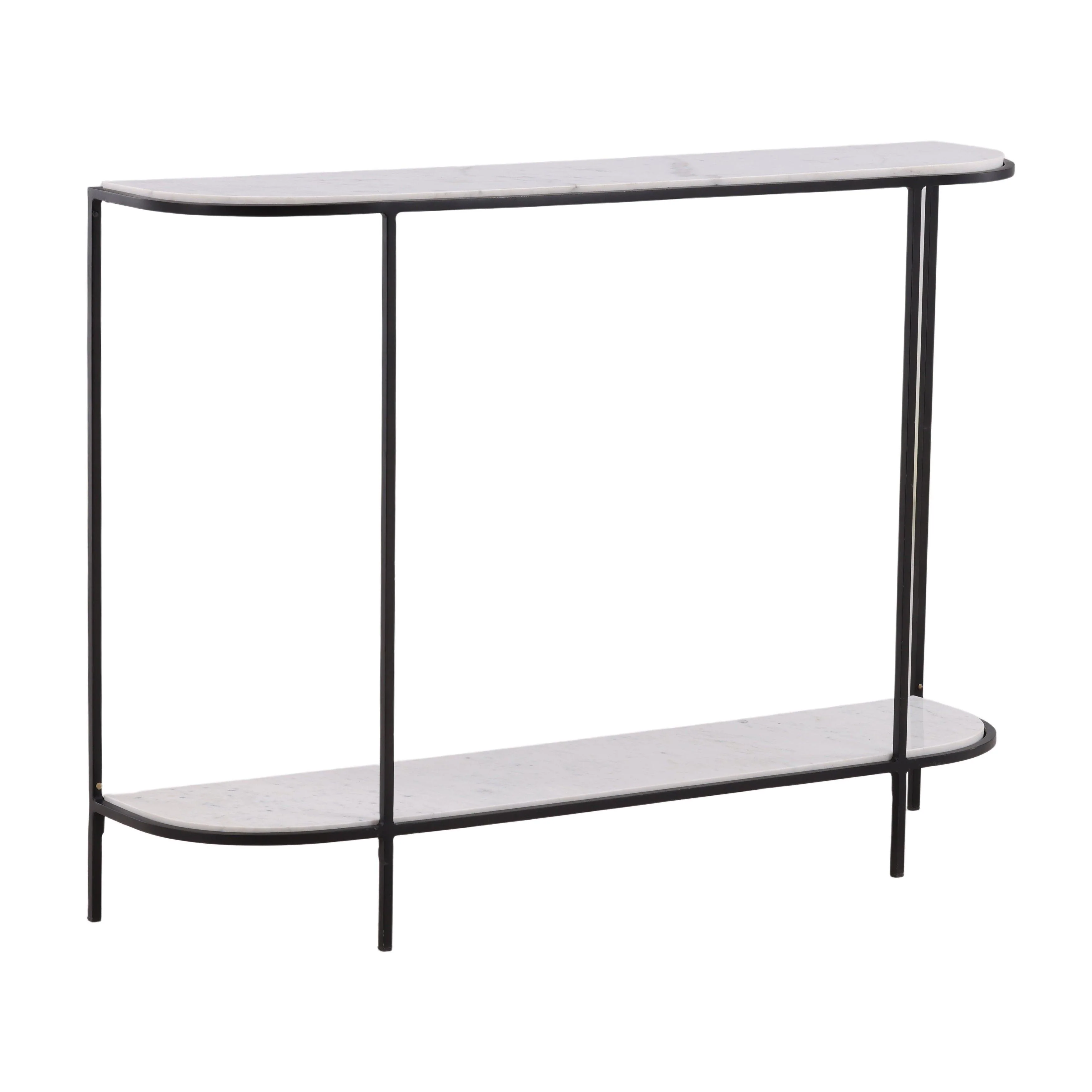Bryon Console Table White - Remutear