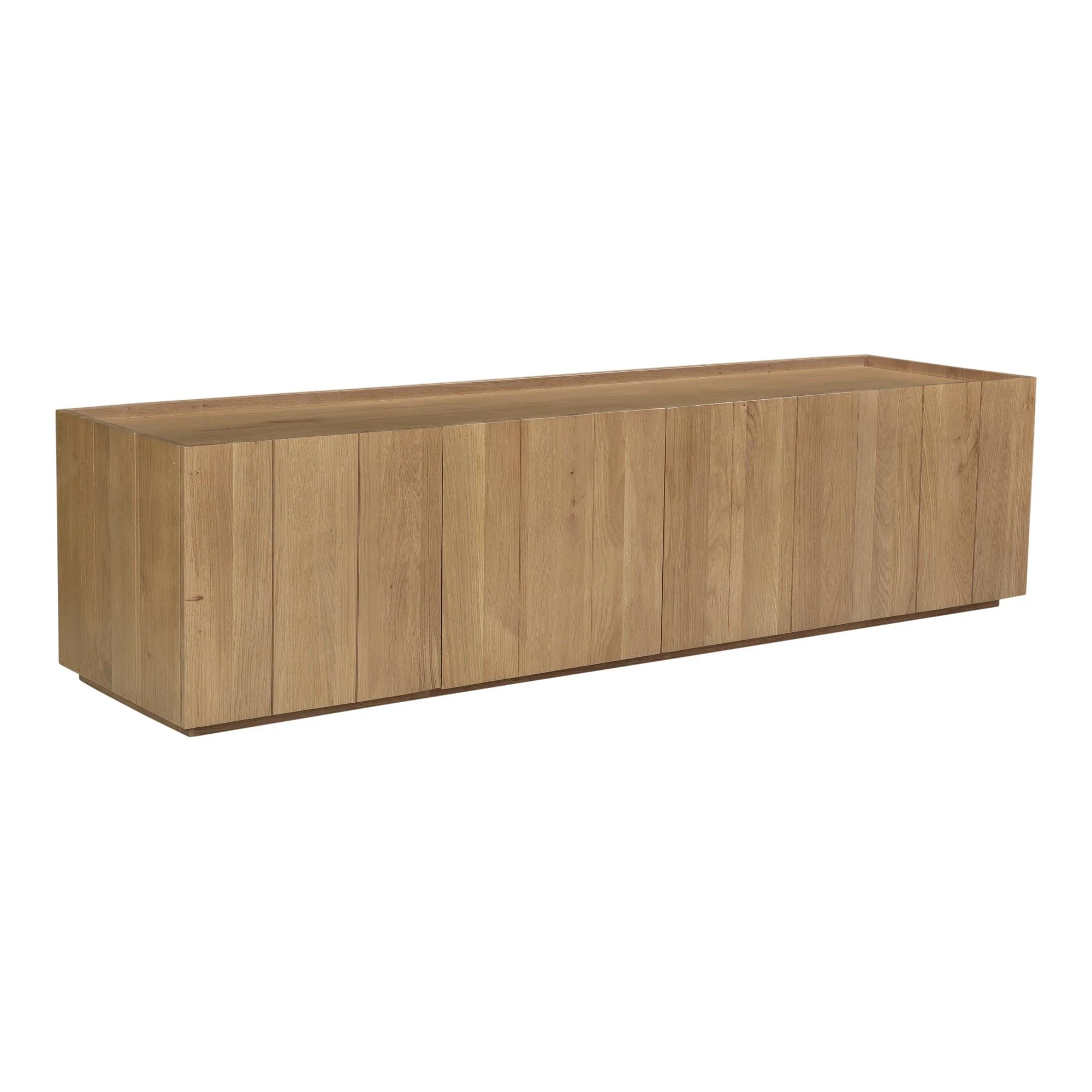 Plank Media Cabinet Natural - Remutear