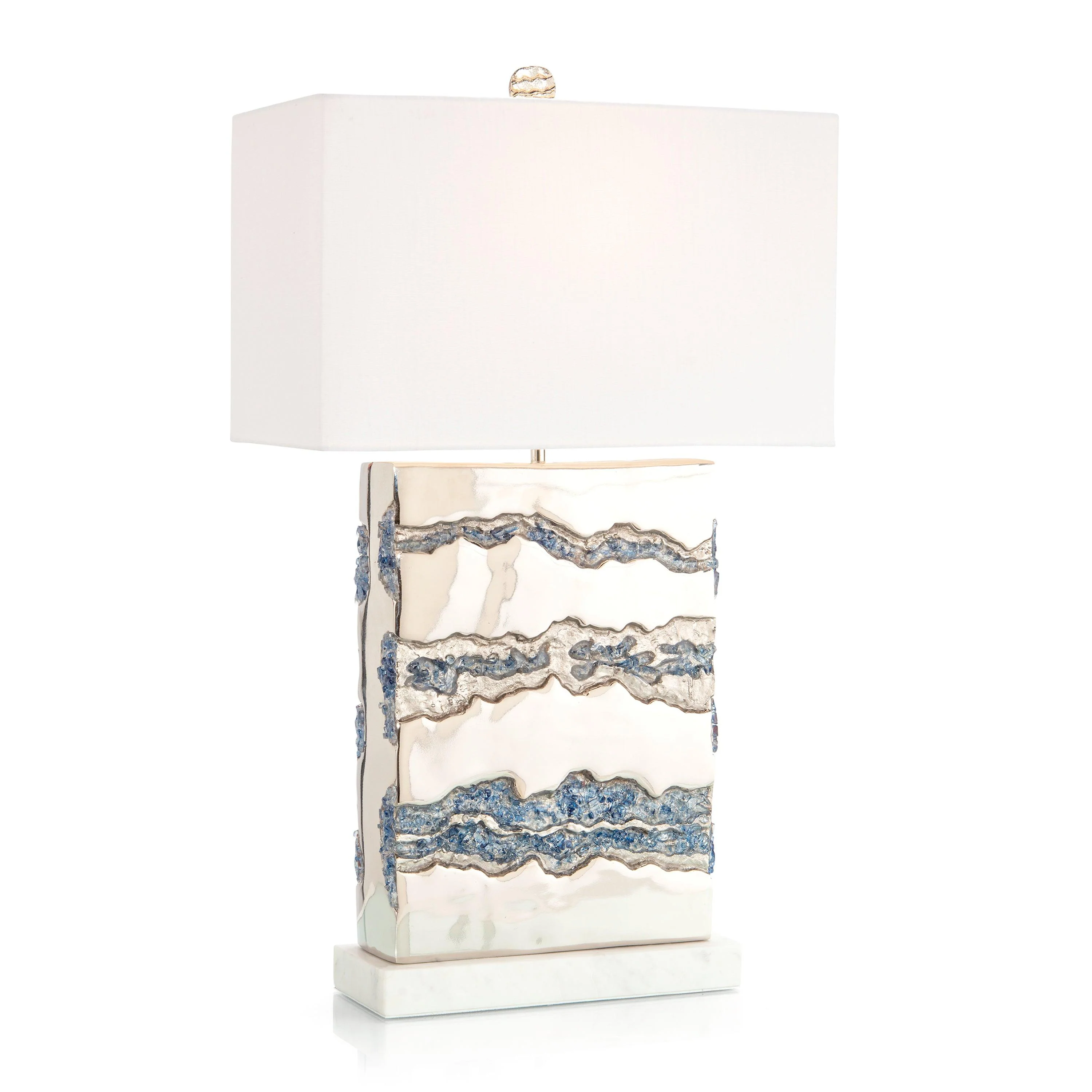 Glass Geode Table Lamp 2 - Remutear