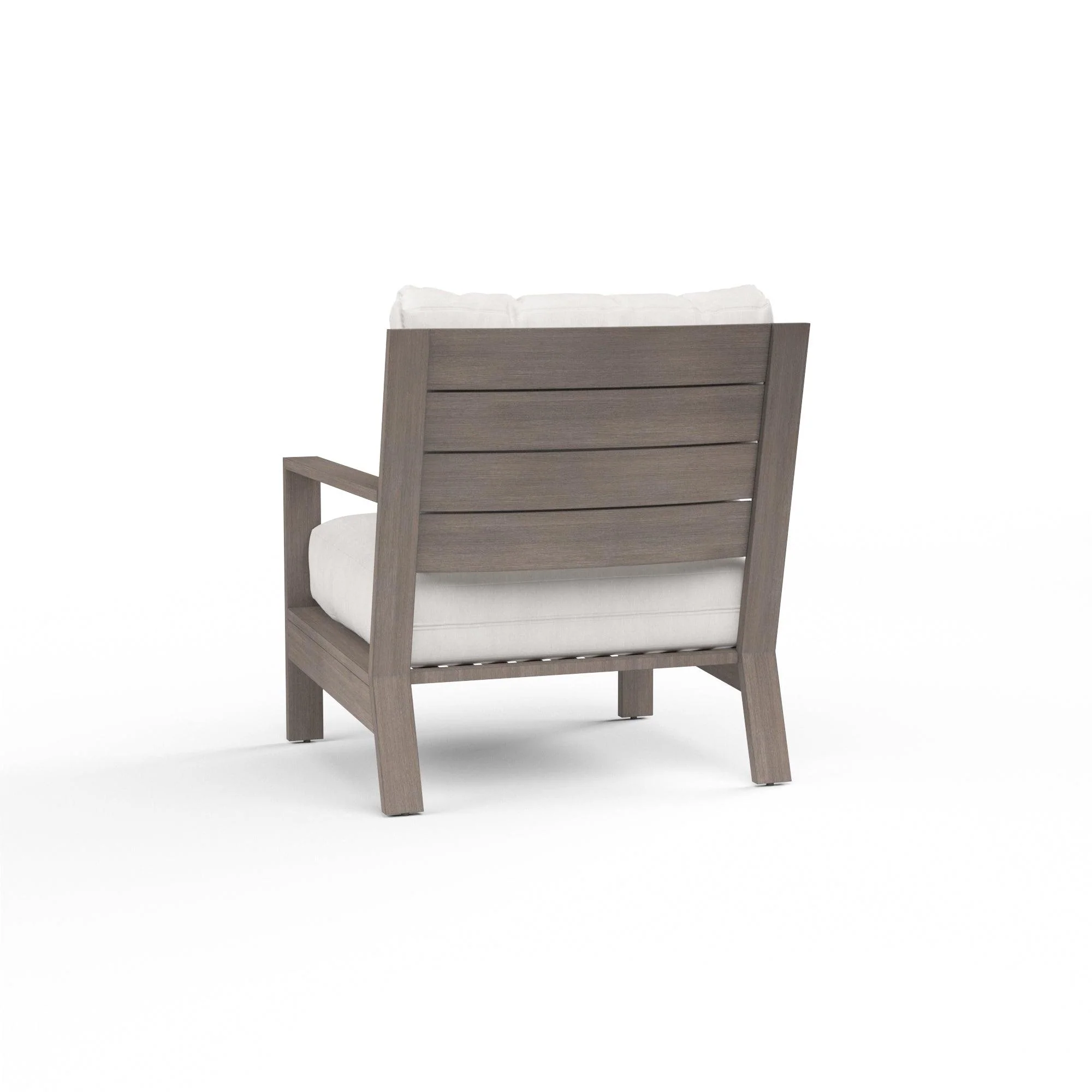 Laguna Club Chair in Canvas Flax, No Welt - Remutear