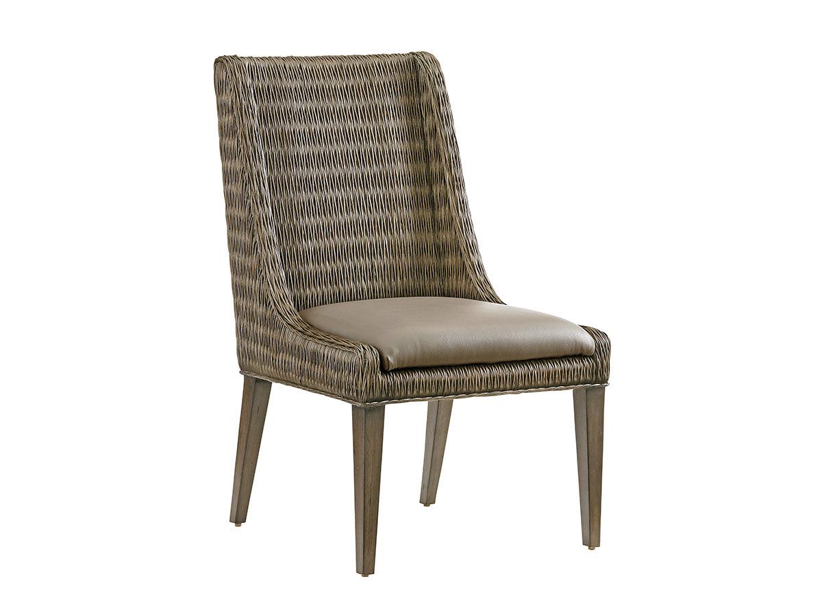 Cypress Point Brandon Woven Side Chair - Remutear