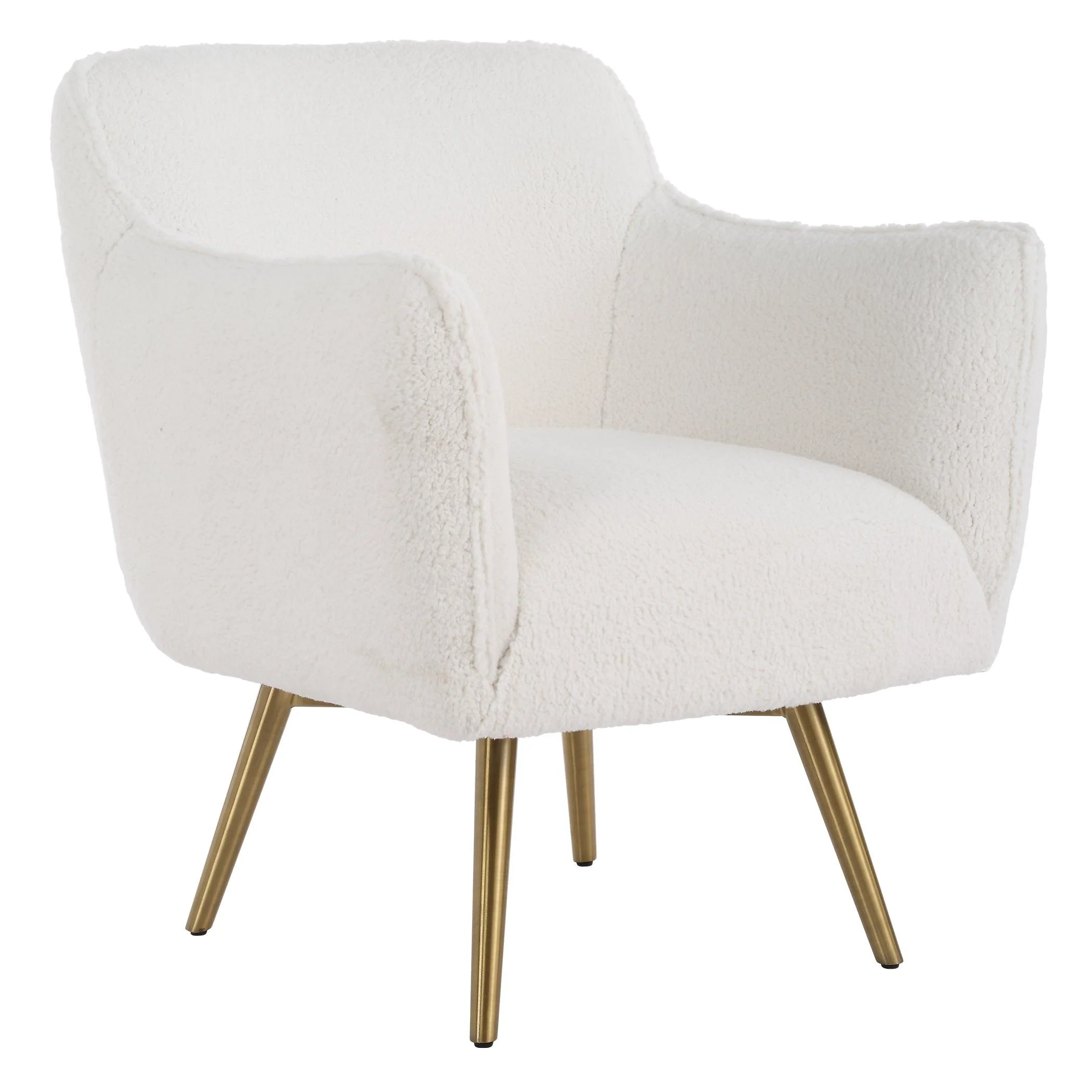 Oasis White Swivel Chair - Remutear