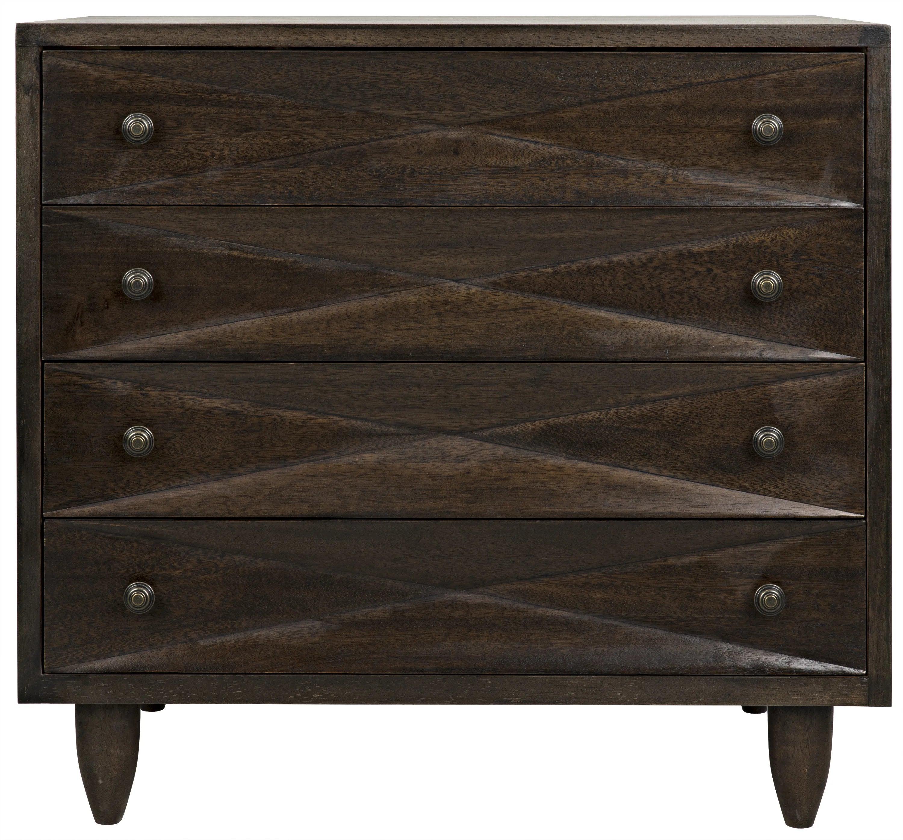Diamond Chest, Ebony Walnut - Remutear