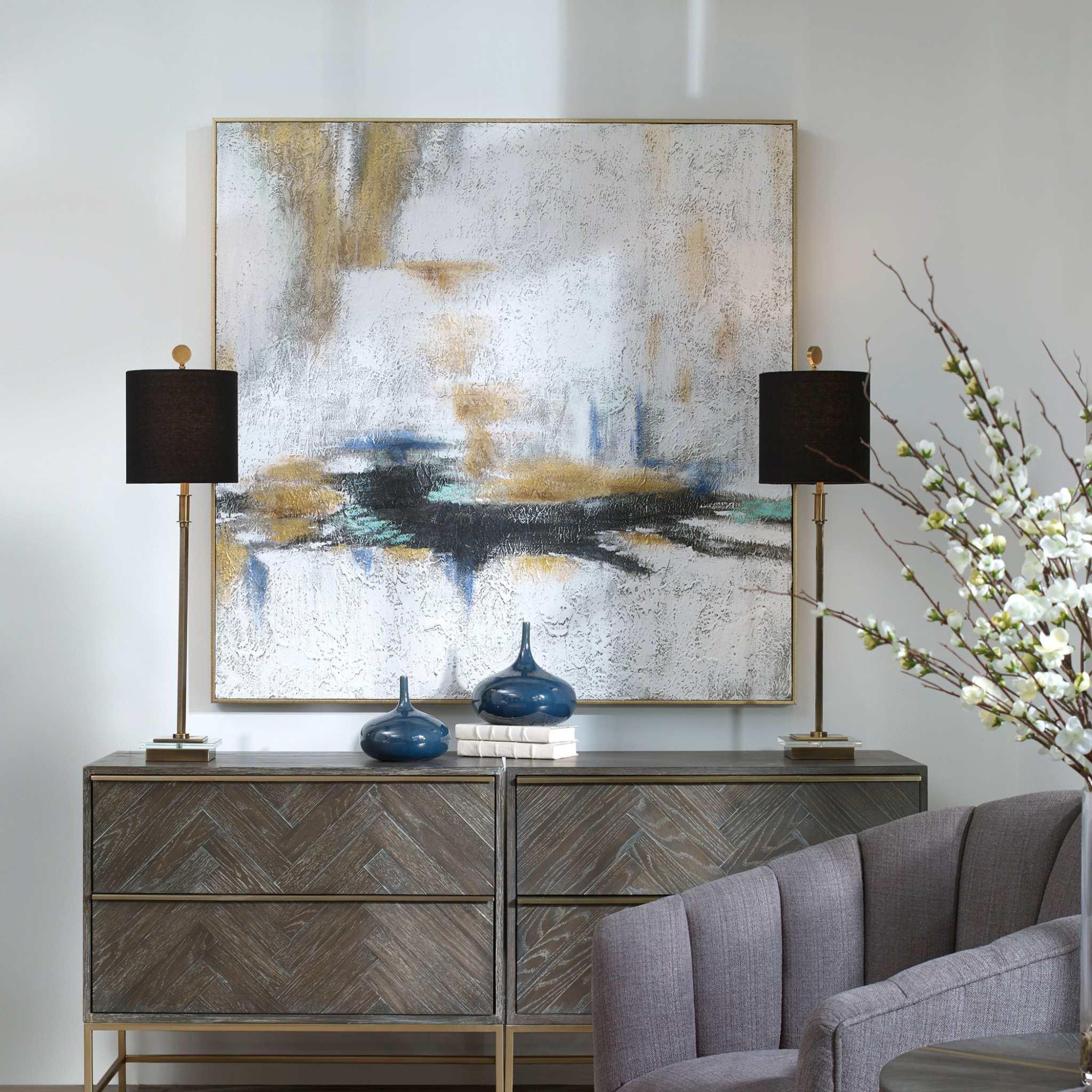 Eclipse Abstract Hand Painted Art - Remutear