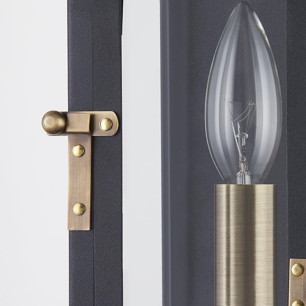 WES 1 LIGHT EXTERIOR WALL SCONCE - Remutear