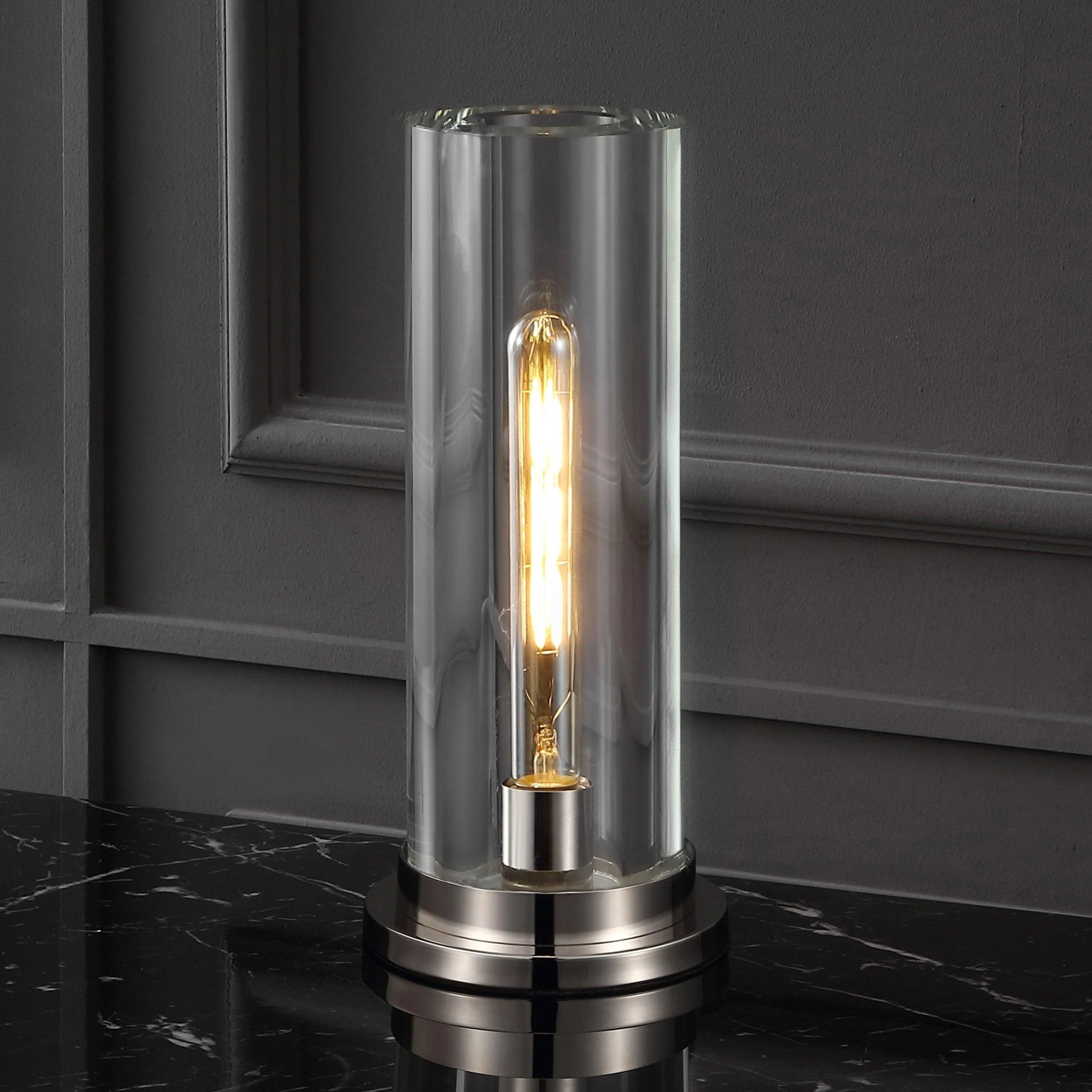 Dellanora Crystal Tube Table Lamp - Remutear