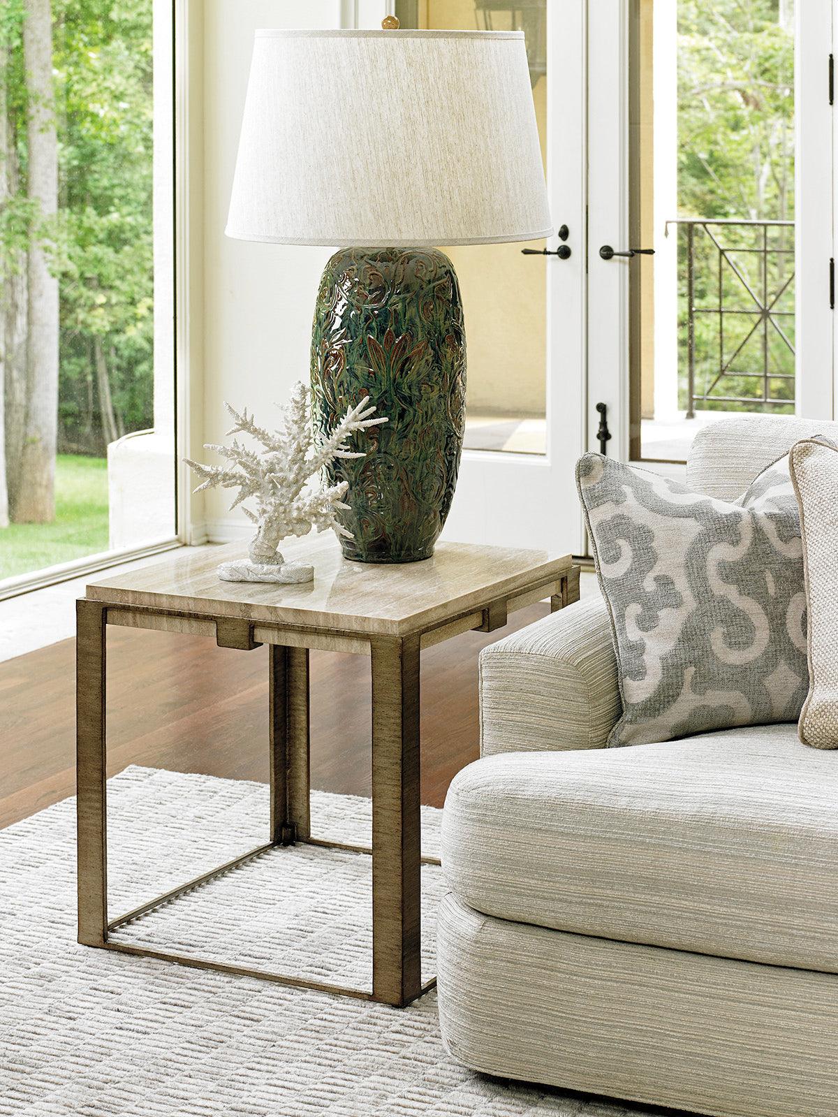 Laurel Canyon Stone Canyon Lamp Table - Remutear