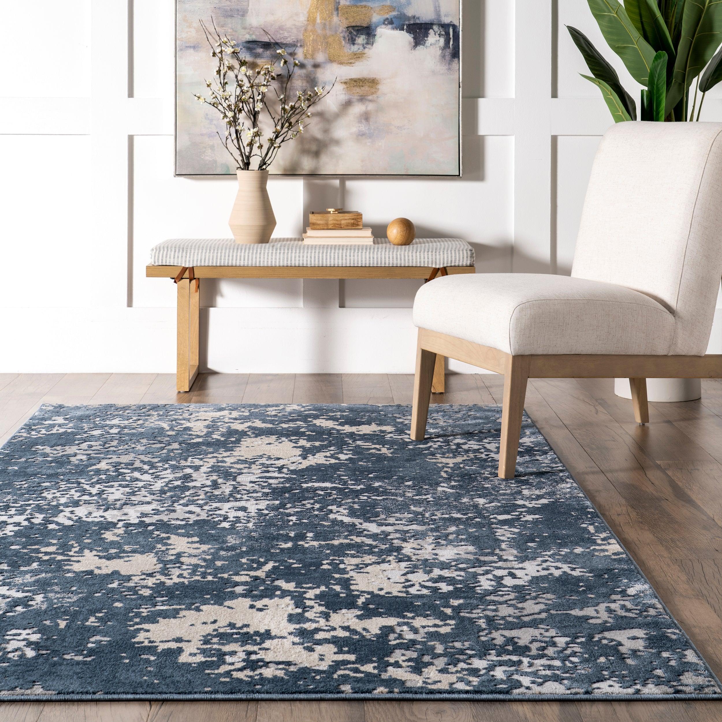 Chastin Modern Abstract Area Rug - Remutear
