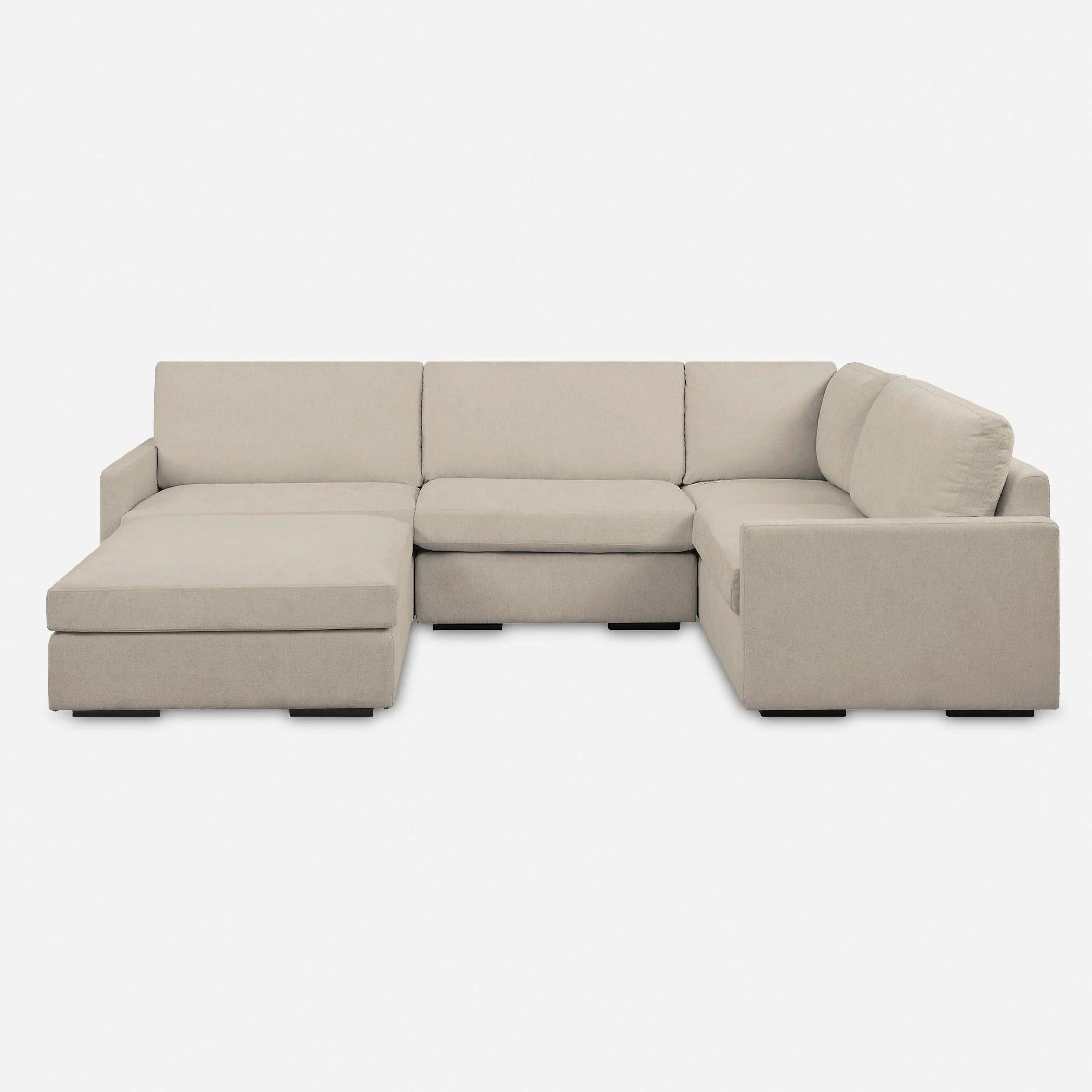 Refuge Armless Sand Sofa - Remutear