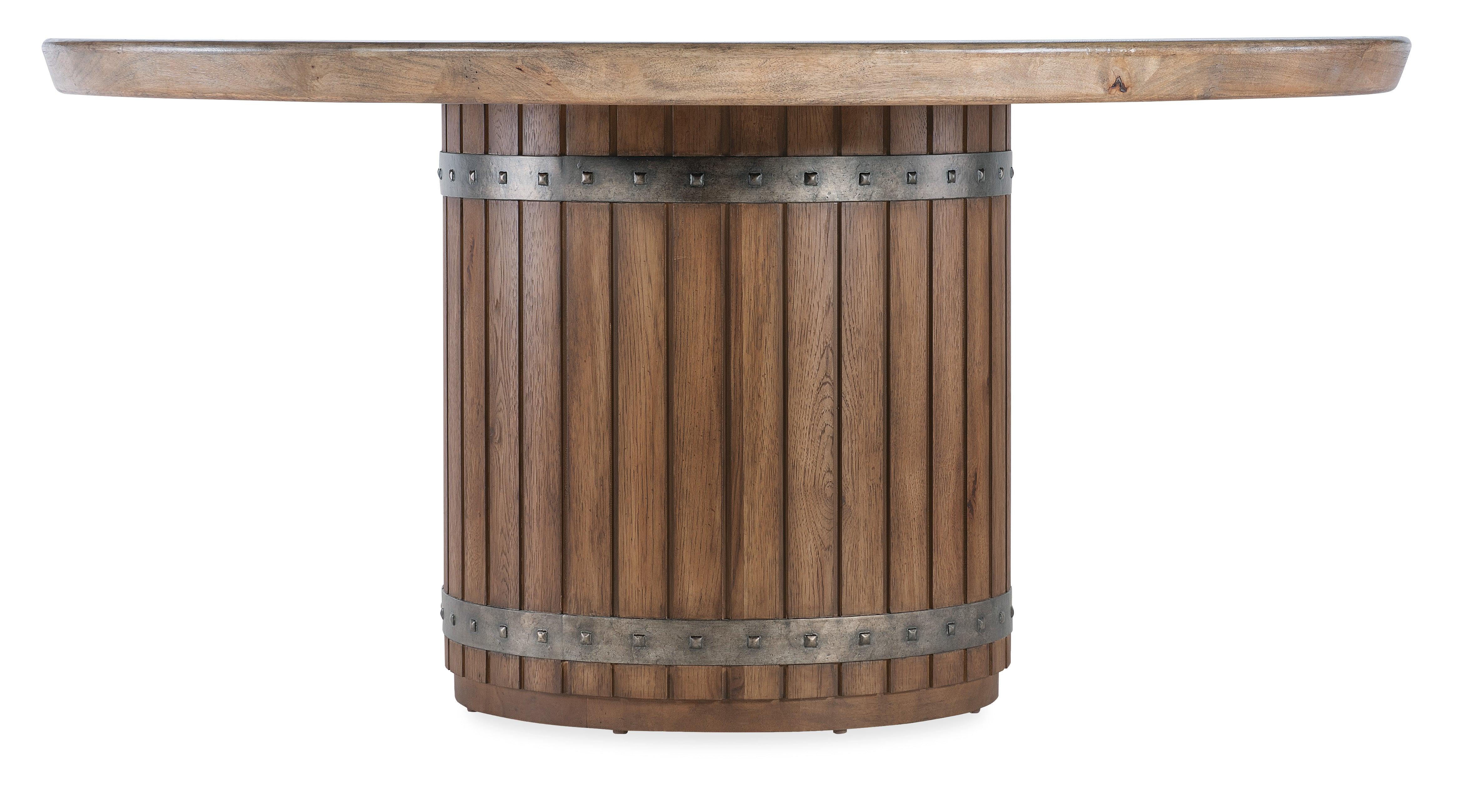 Vineyard Row Round Dining Table - Remutear