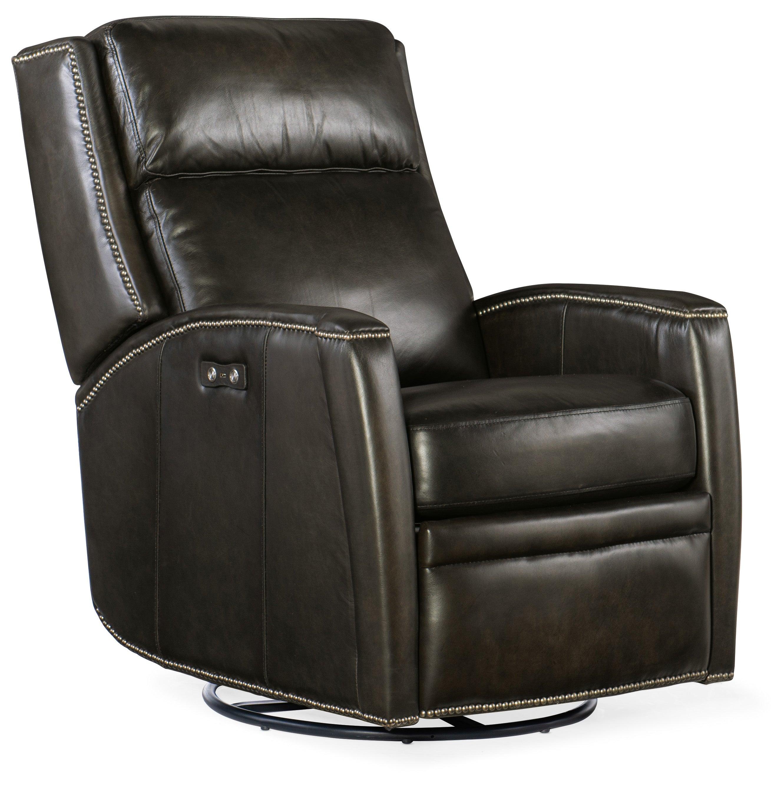 Declan Power Swivel Glider Recliner - Remutear