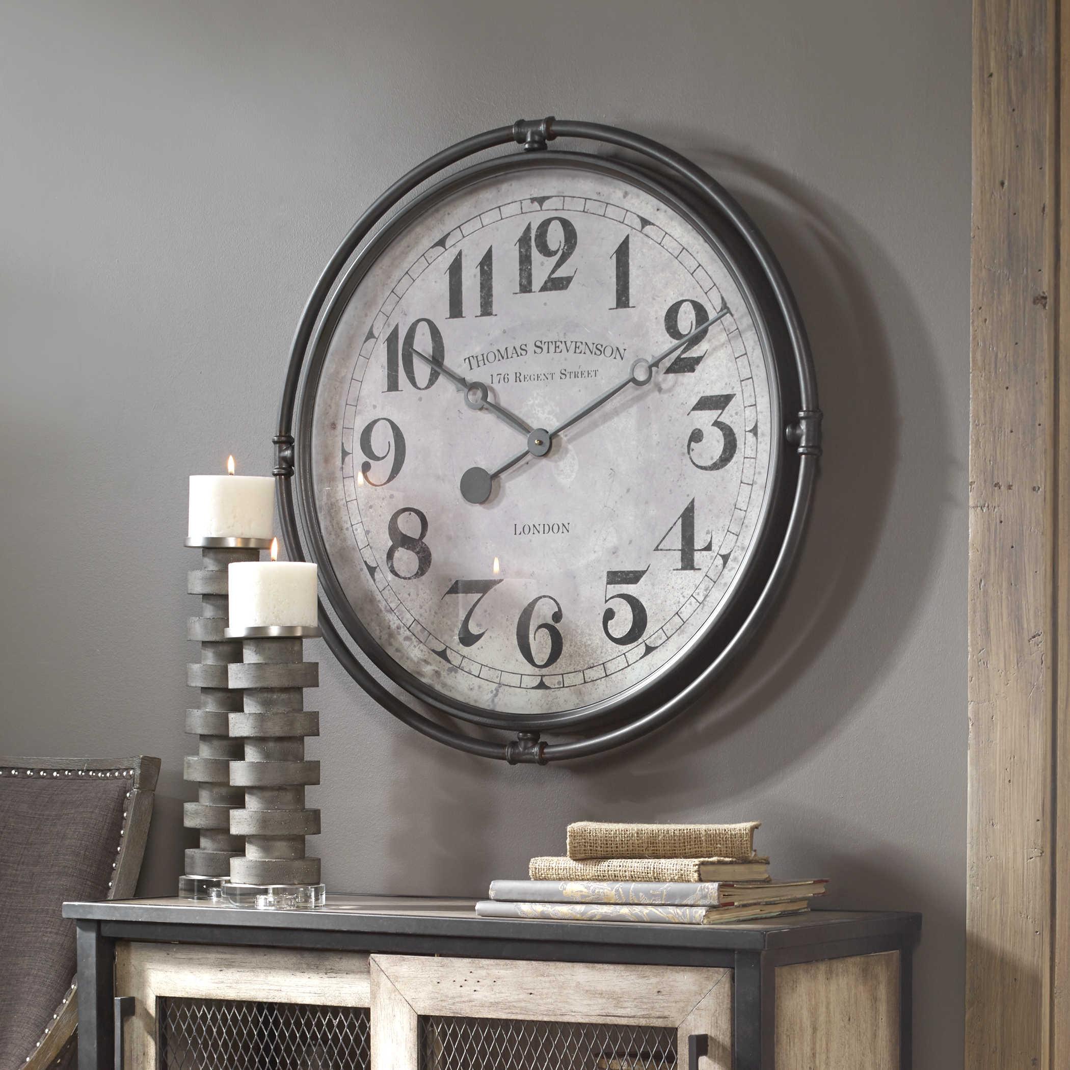 NAKUL INDUSTRIAL WALL CLOCK - Remutear