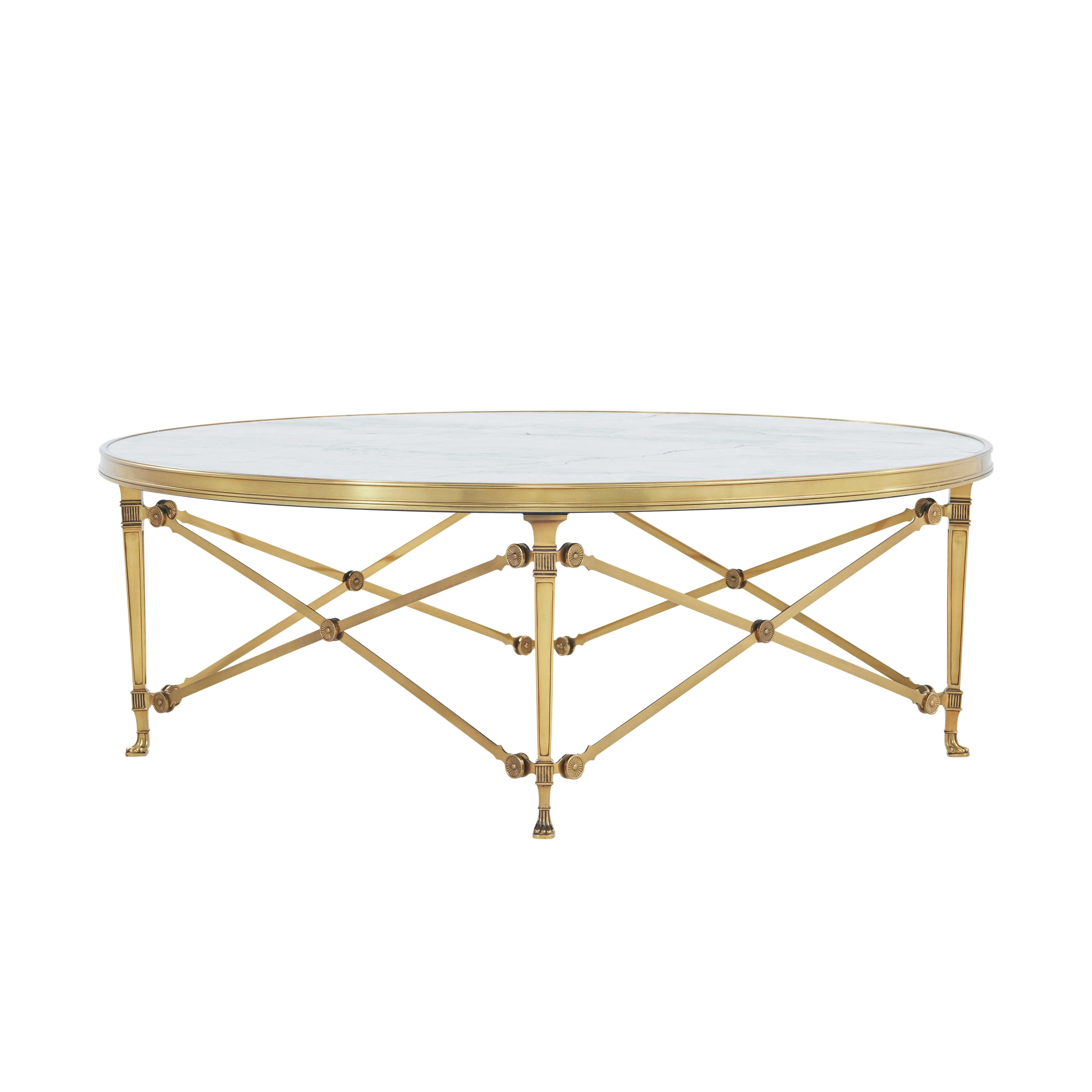 Spencer London Brass Cocktail Table - Remutear