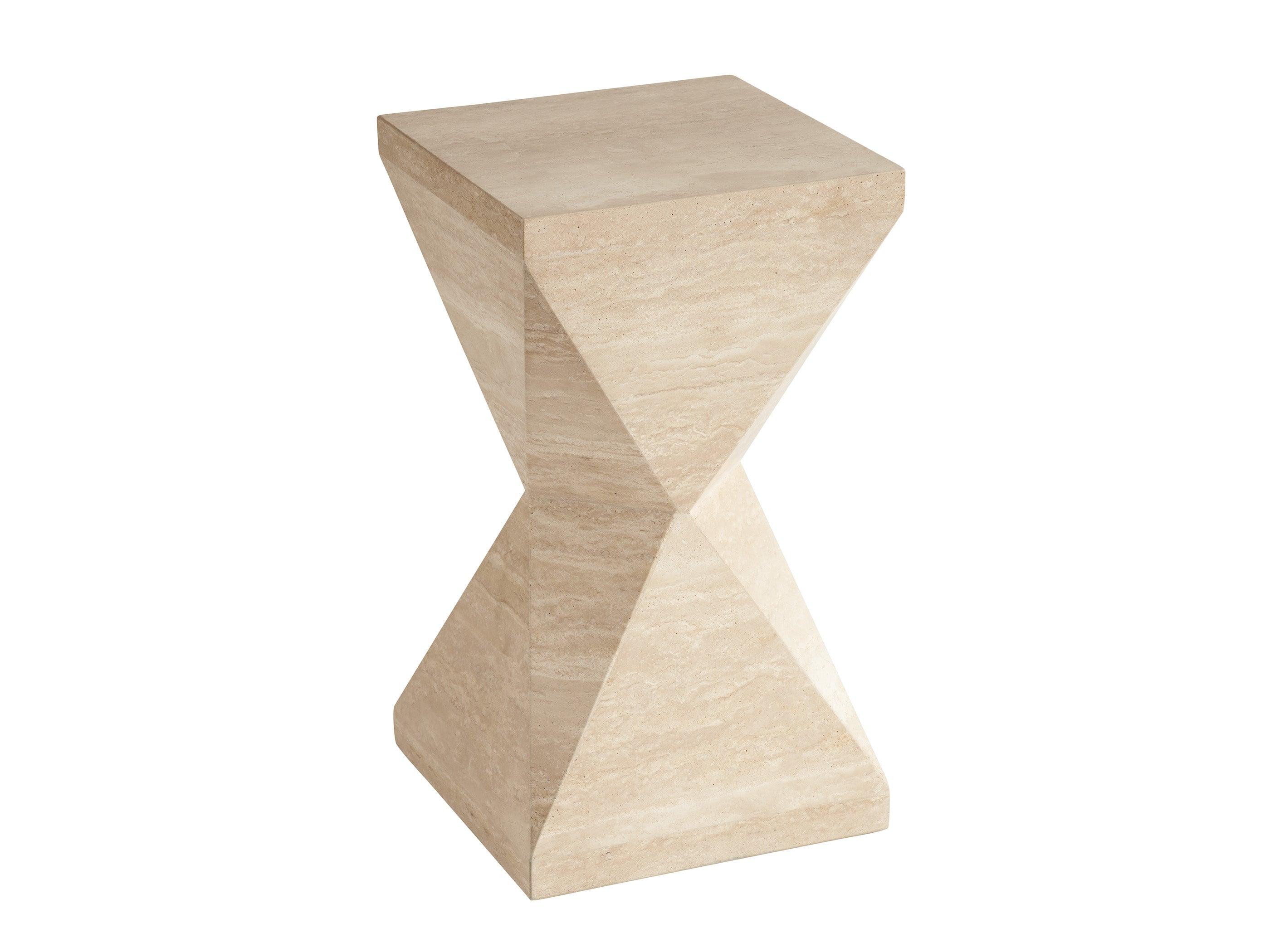 Sunset Key Shea Faceted Accent Table - Remutear