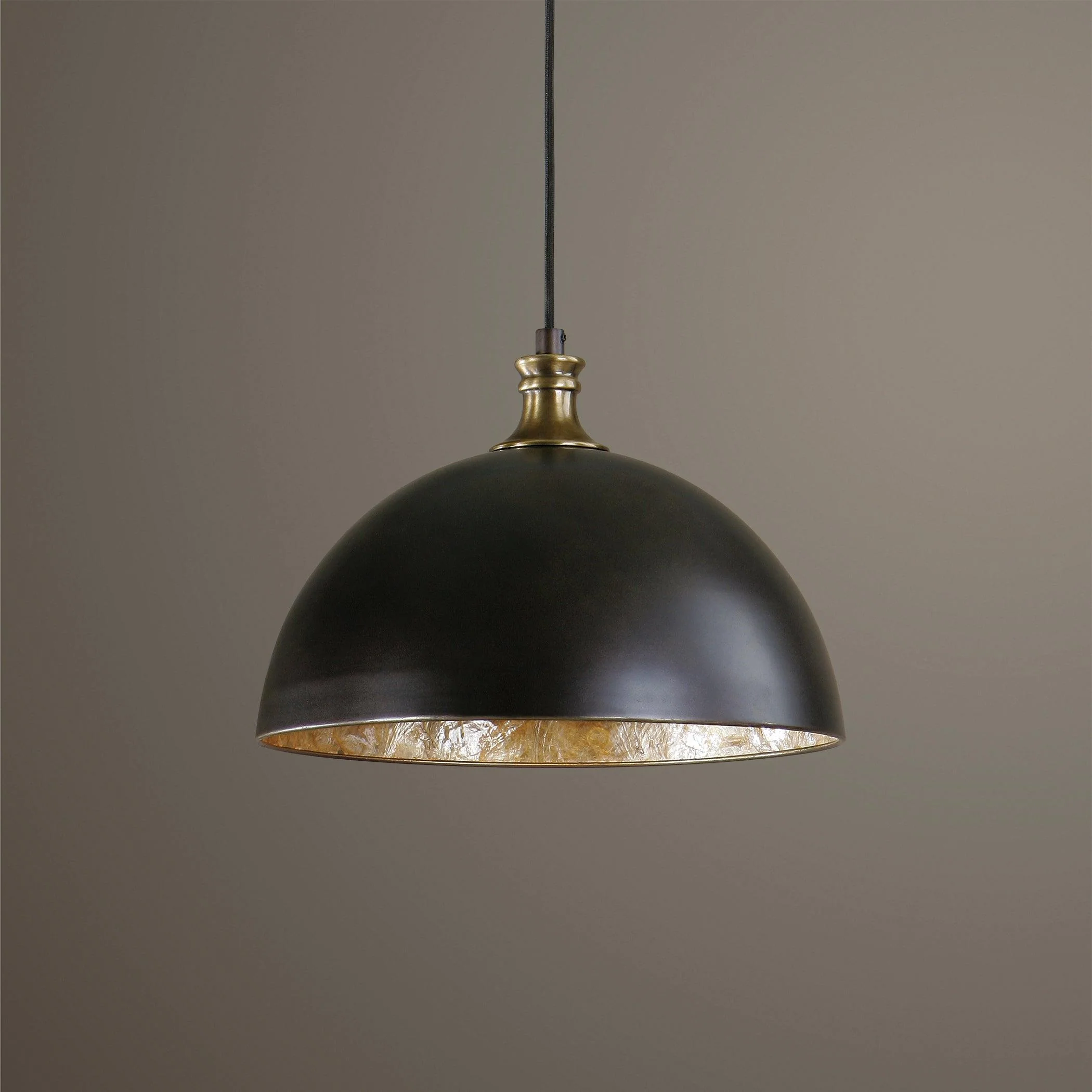 PLACUNA 1 LIGHT BRONZE PENDANT - Remutear