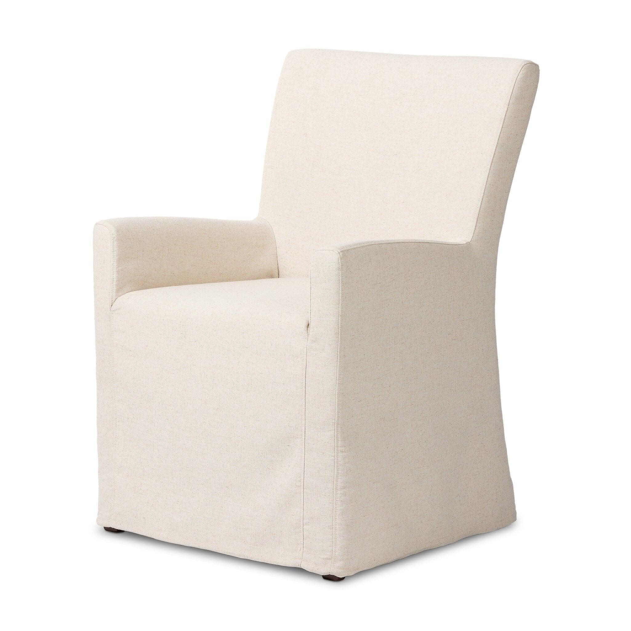 Vista Slipcovered Dining Armchair - Remutear