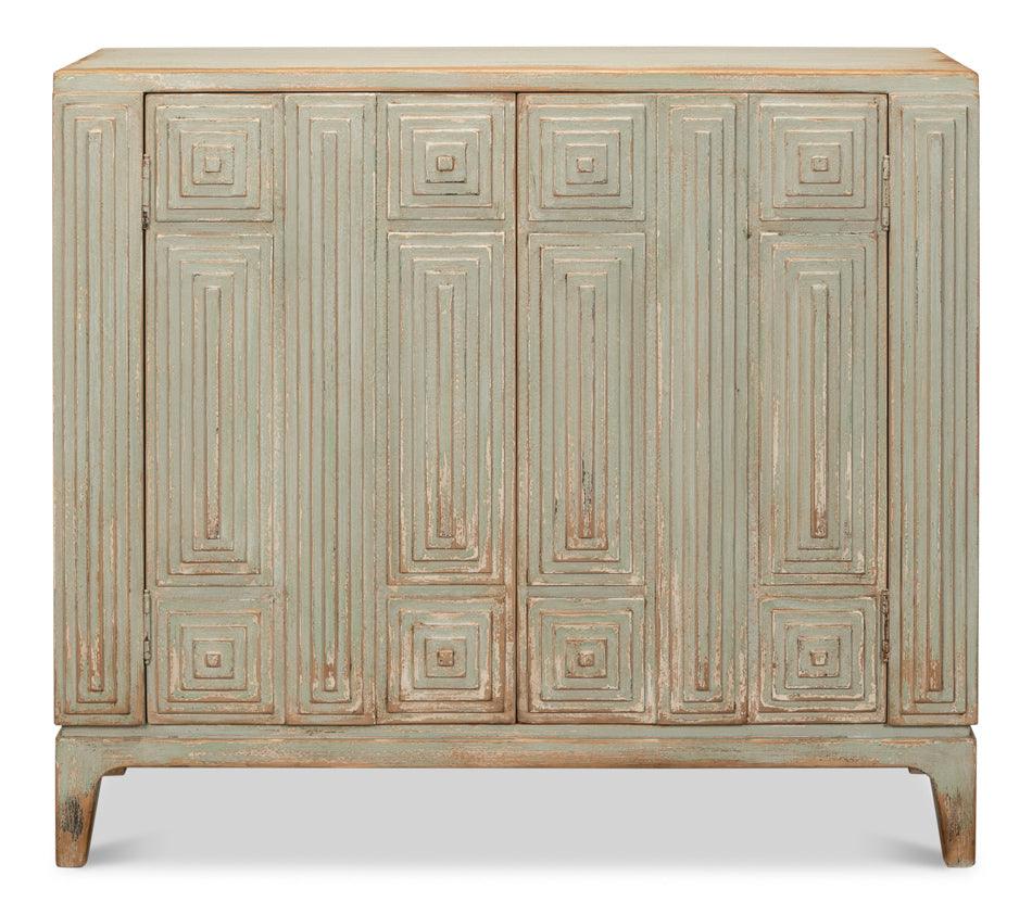 Peyton 2 Door Commode - Sage - Remutear