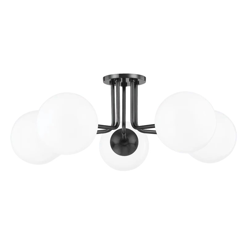 STELLA 5 LIGHT SEMI FLUSH - Remutear