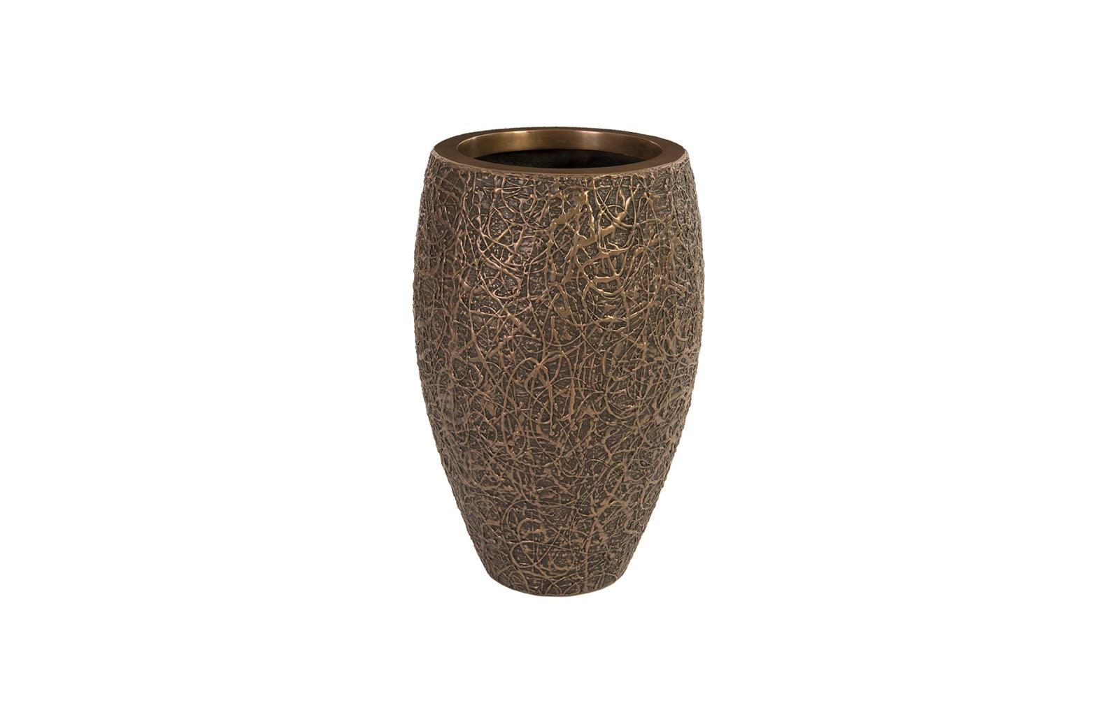 String Theory Planter, Bronze, SM - Remutear