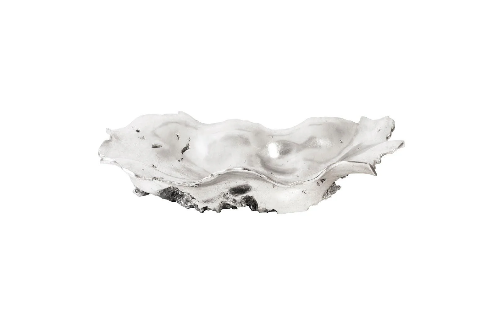 Rose Wood Burled Bowl, Silver - Remutear