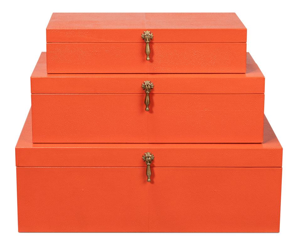 Cosmos Nesting Boxes S/3 Orangeade - Remutear