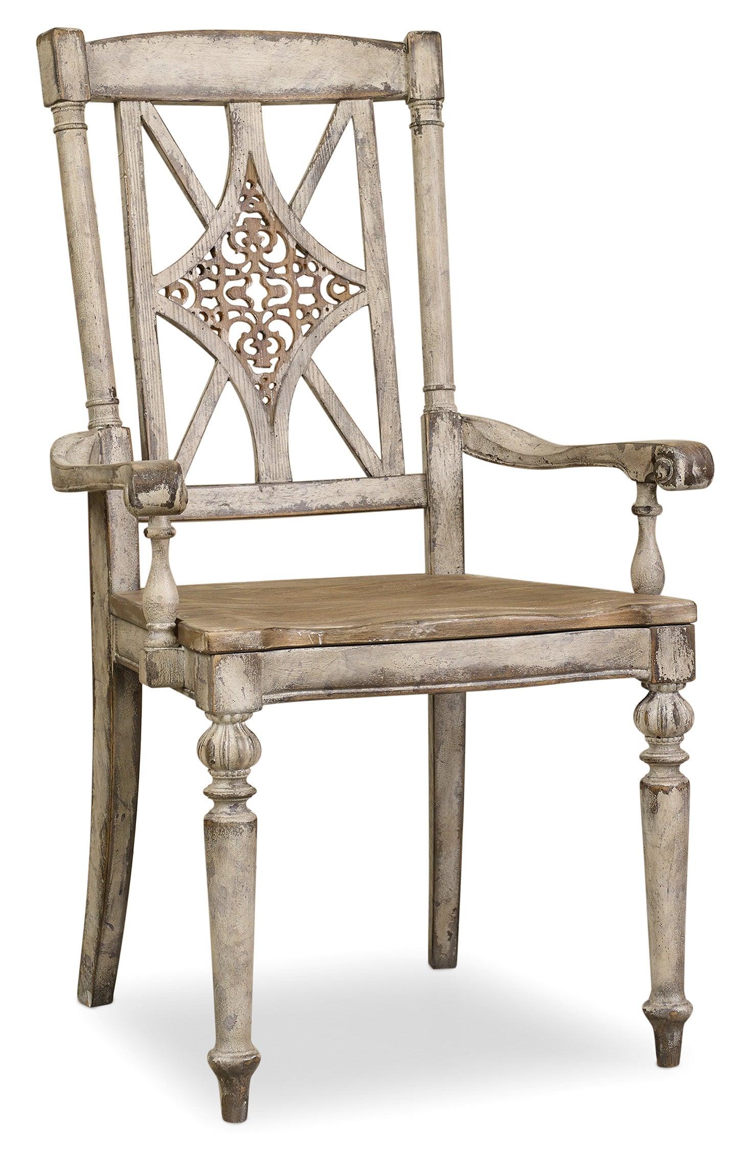 Chatelet Fretback Arm Chair - Set of 2 - Remutear