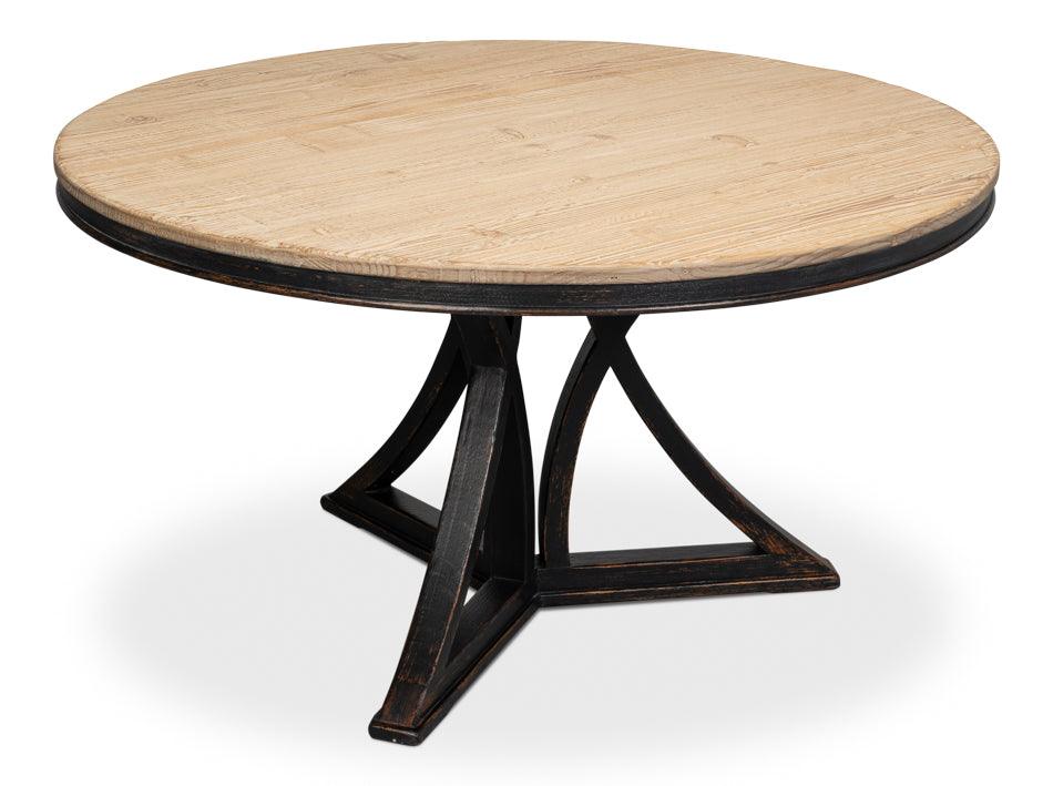 Flying Buttress Dining Table Ant. Black - Remutear