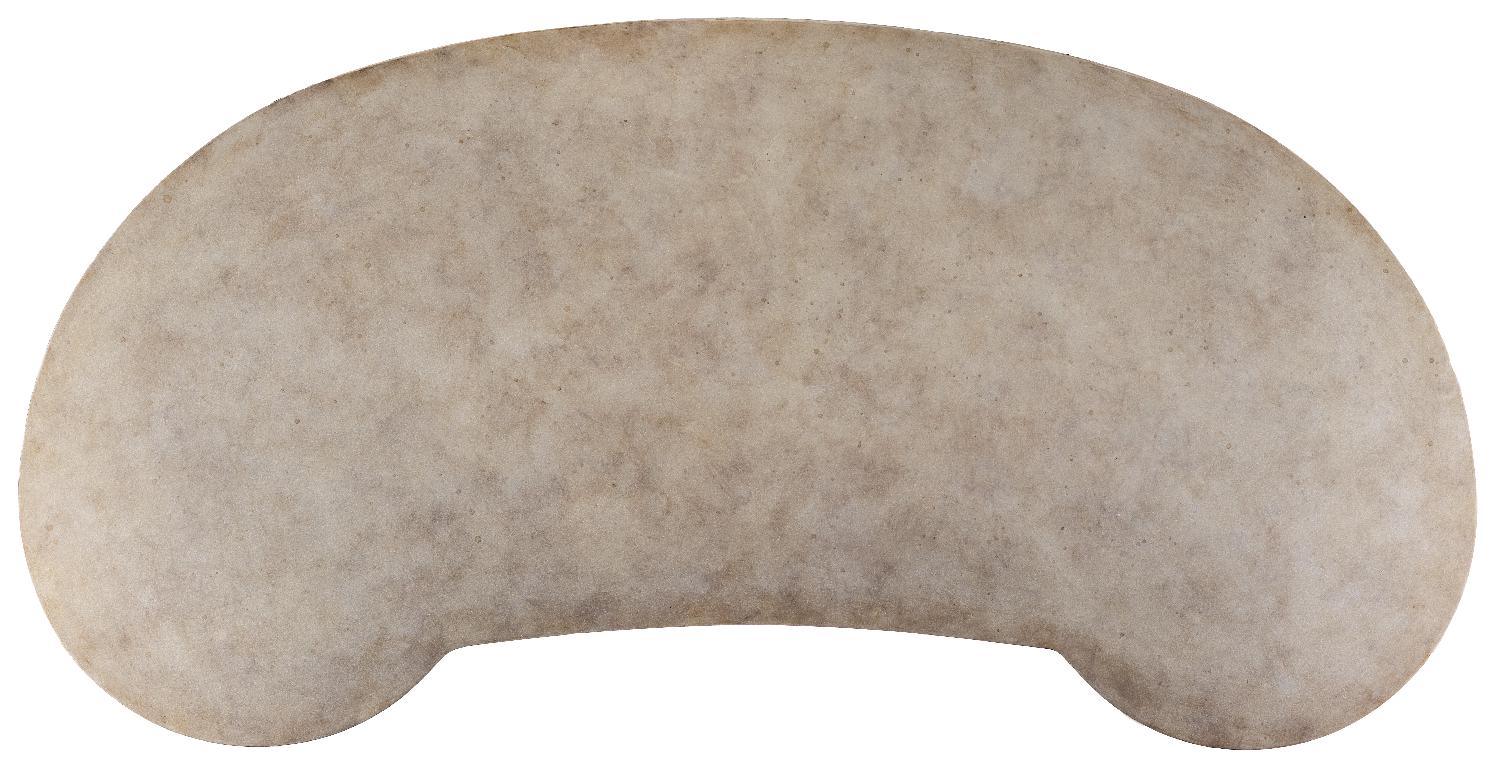 Melange Fluted Kidney Desk - Remutear