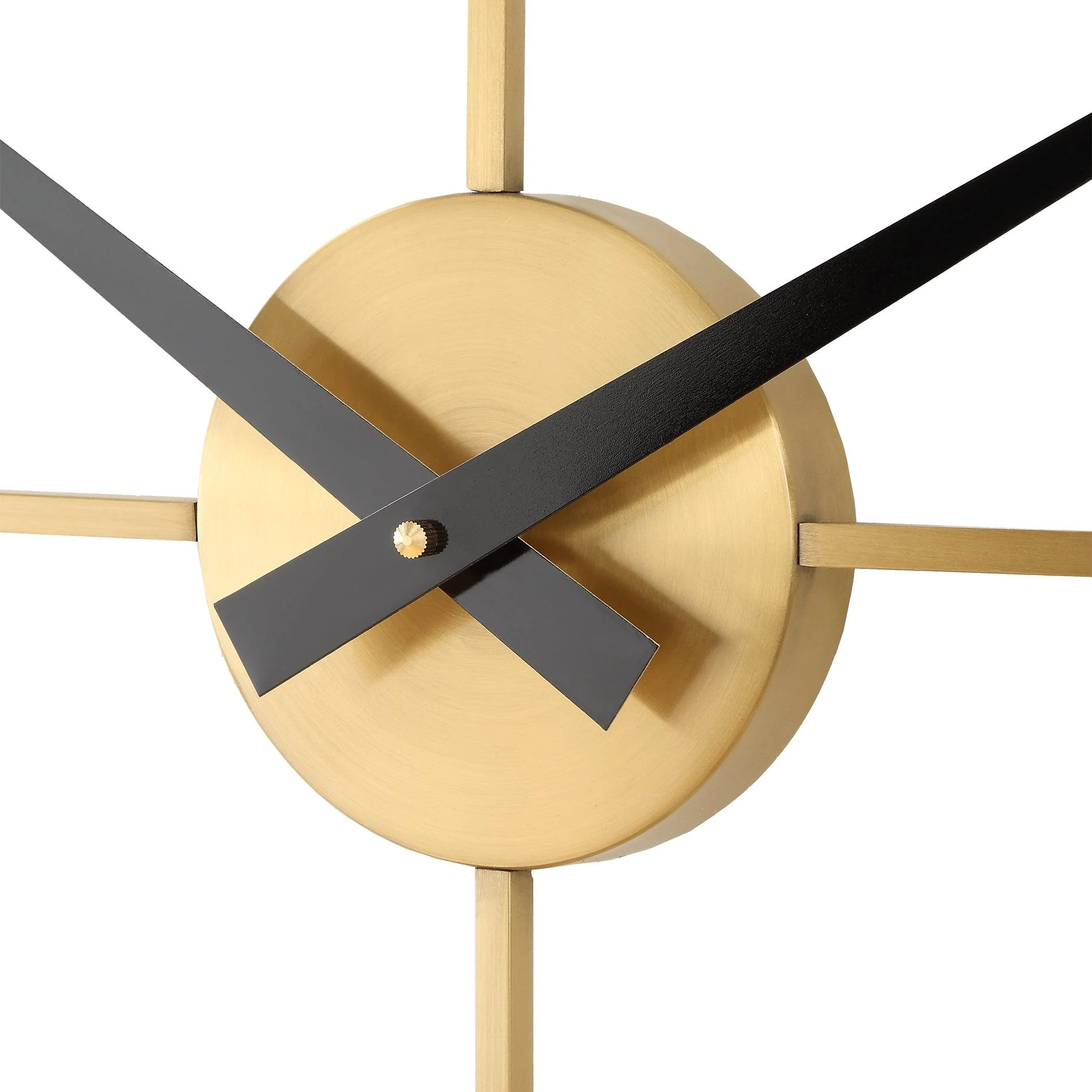 Keyann Brass Wall Clock - Remutear