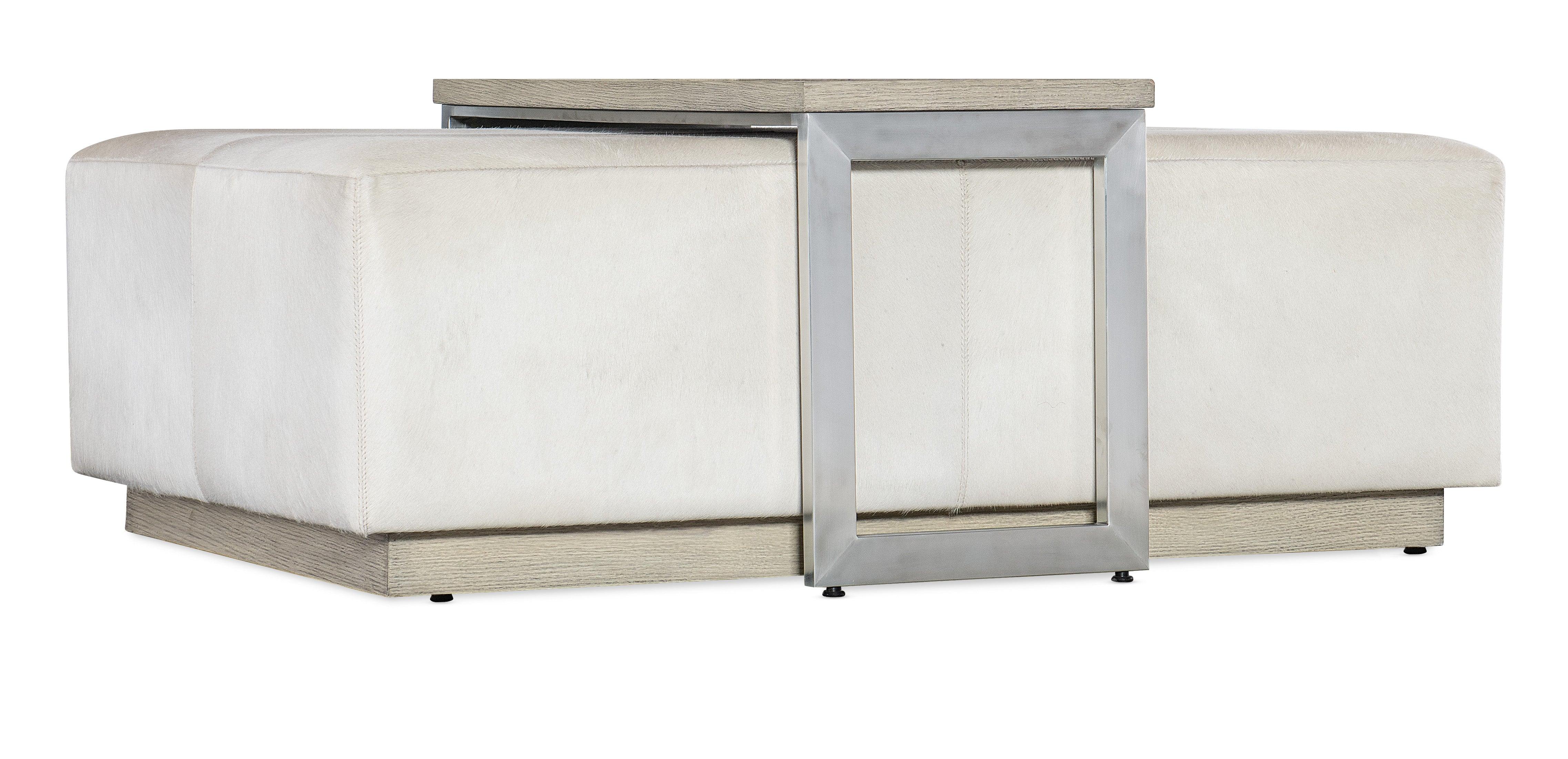 Melange Bridged Cocktail Table - Remutear