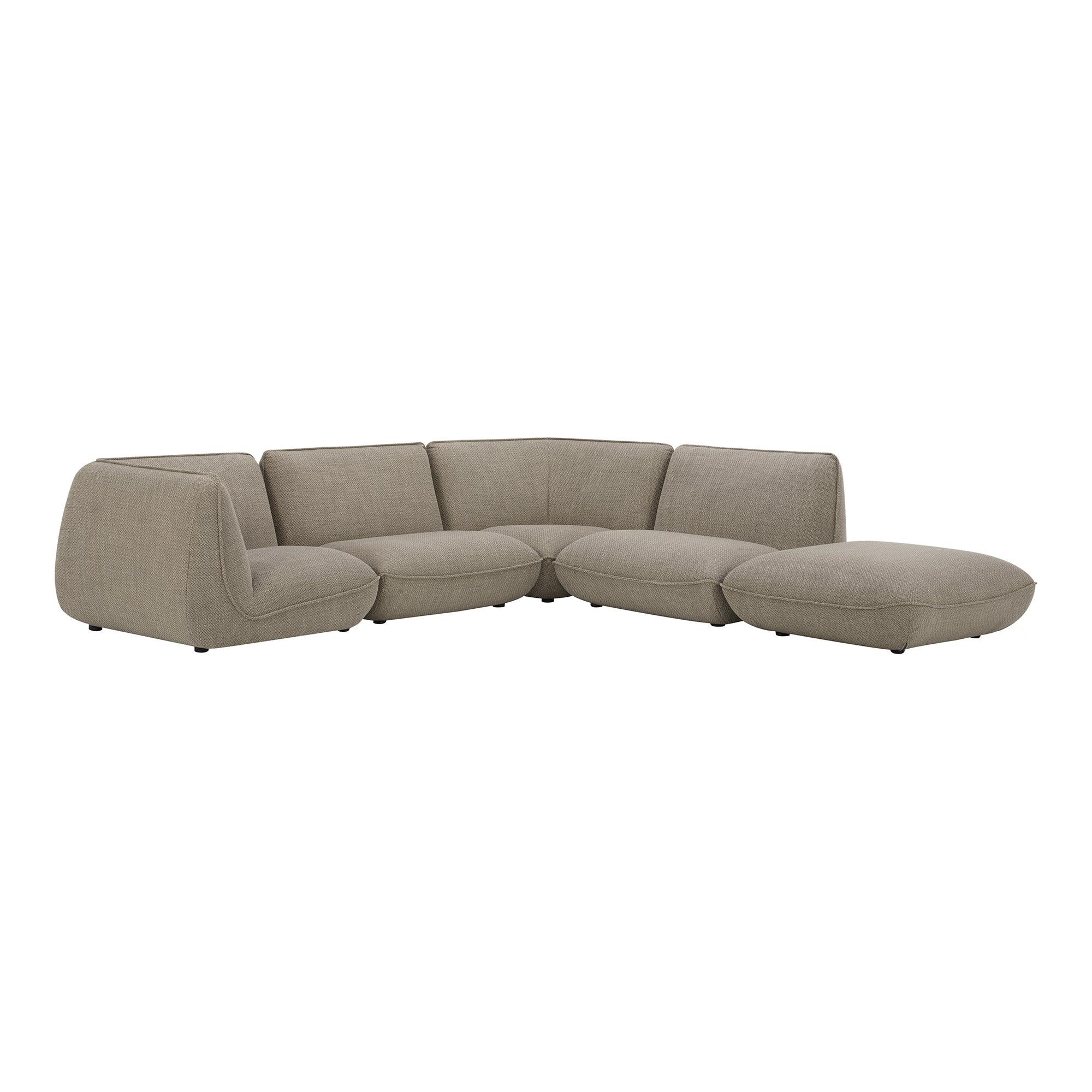 Zeppelin Dream Modular Sectional Speckled Pumice - Remutear